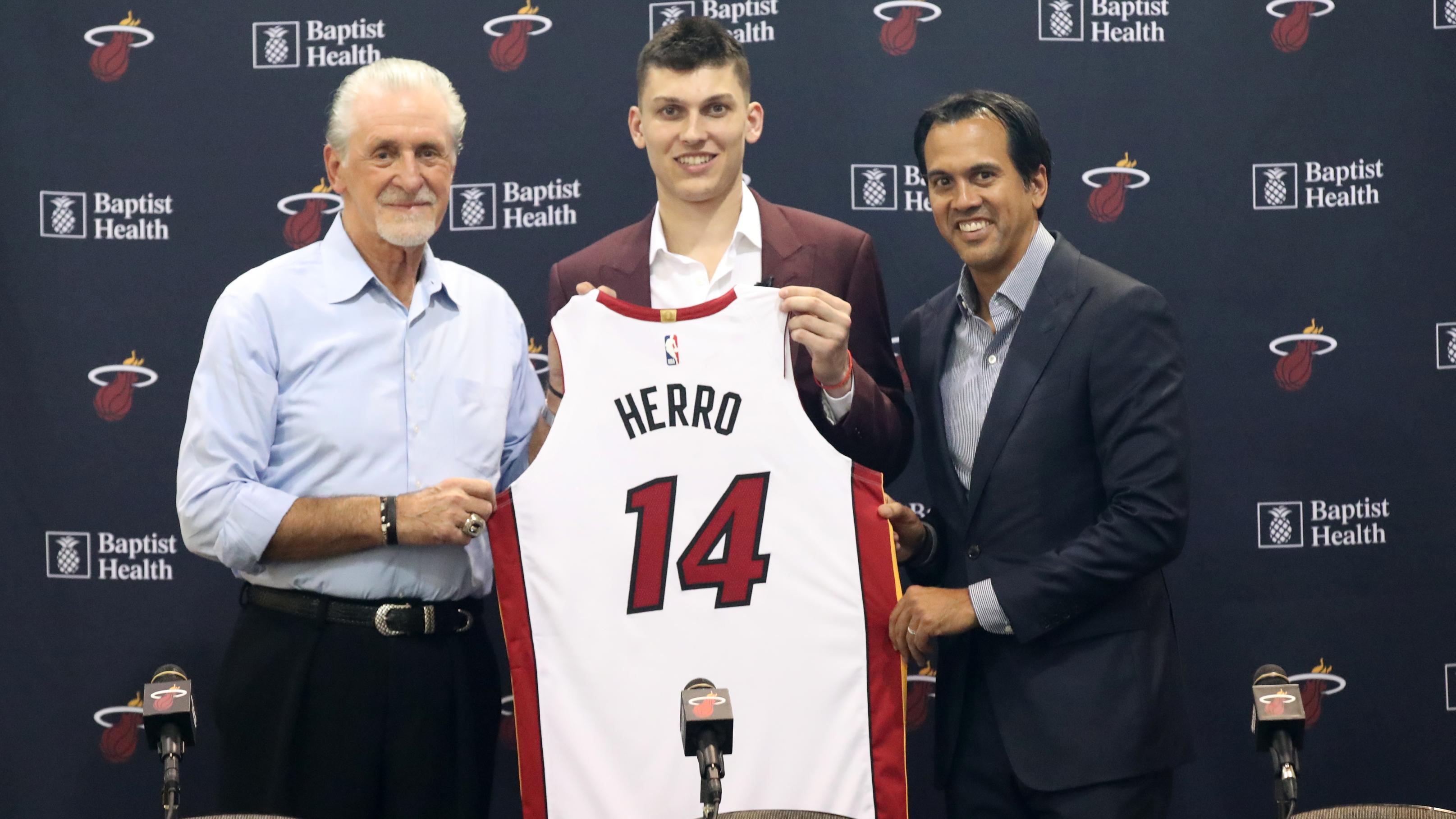 Miami Heat Introduce Tyler Herro