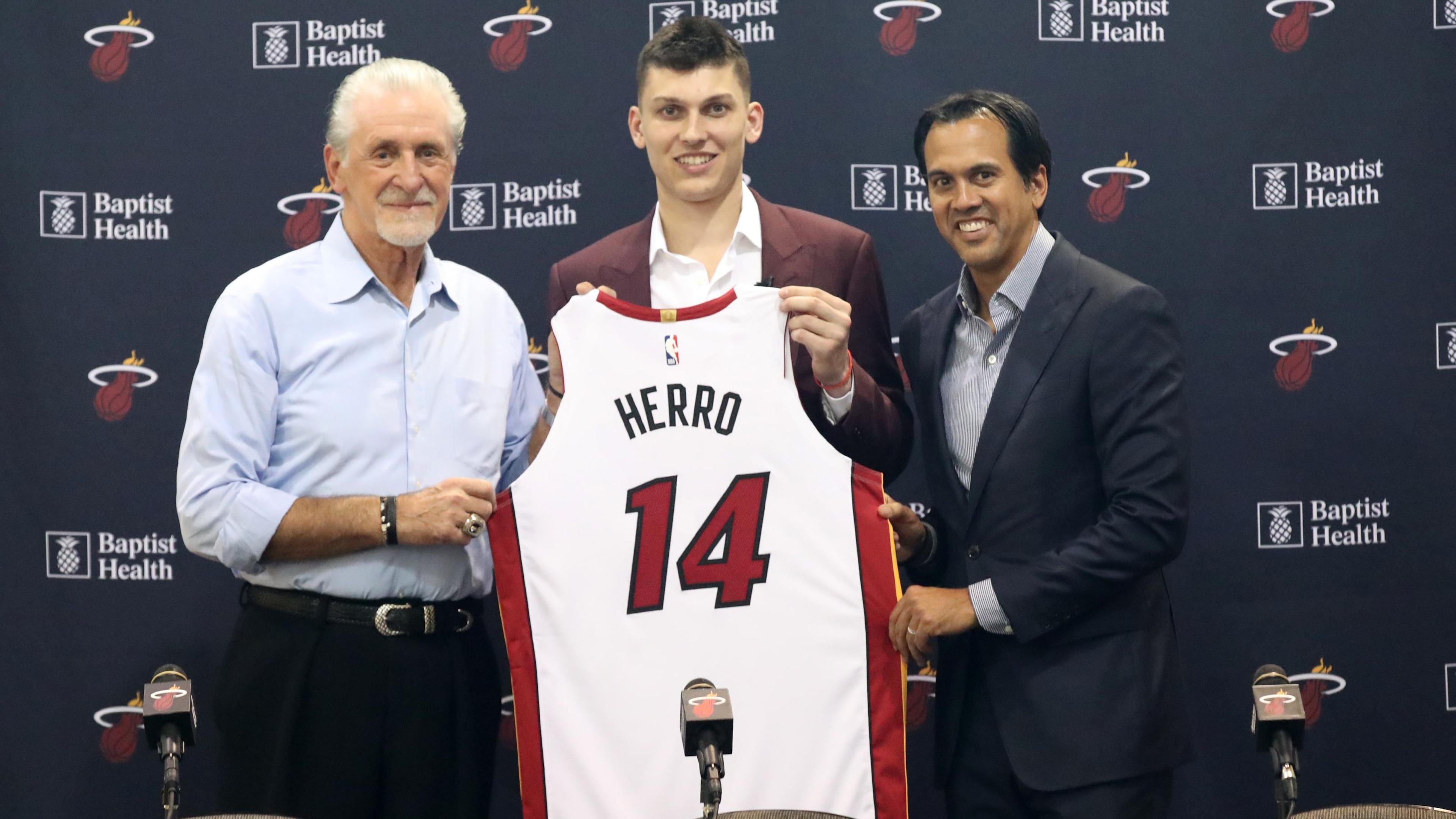 Miami Heat Introduce Tyler Herro Miami Heat Introduce Tyler Herro