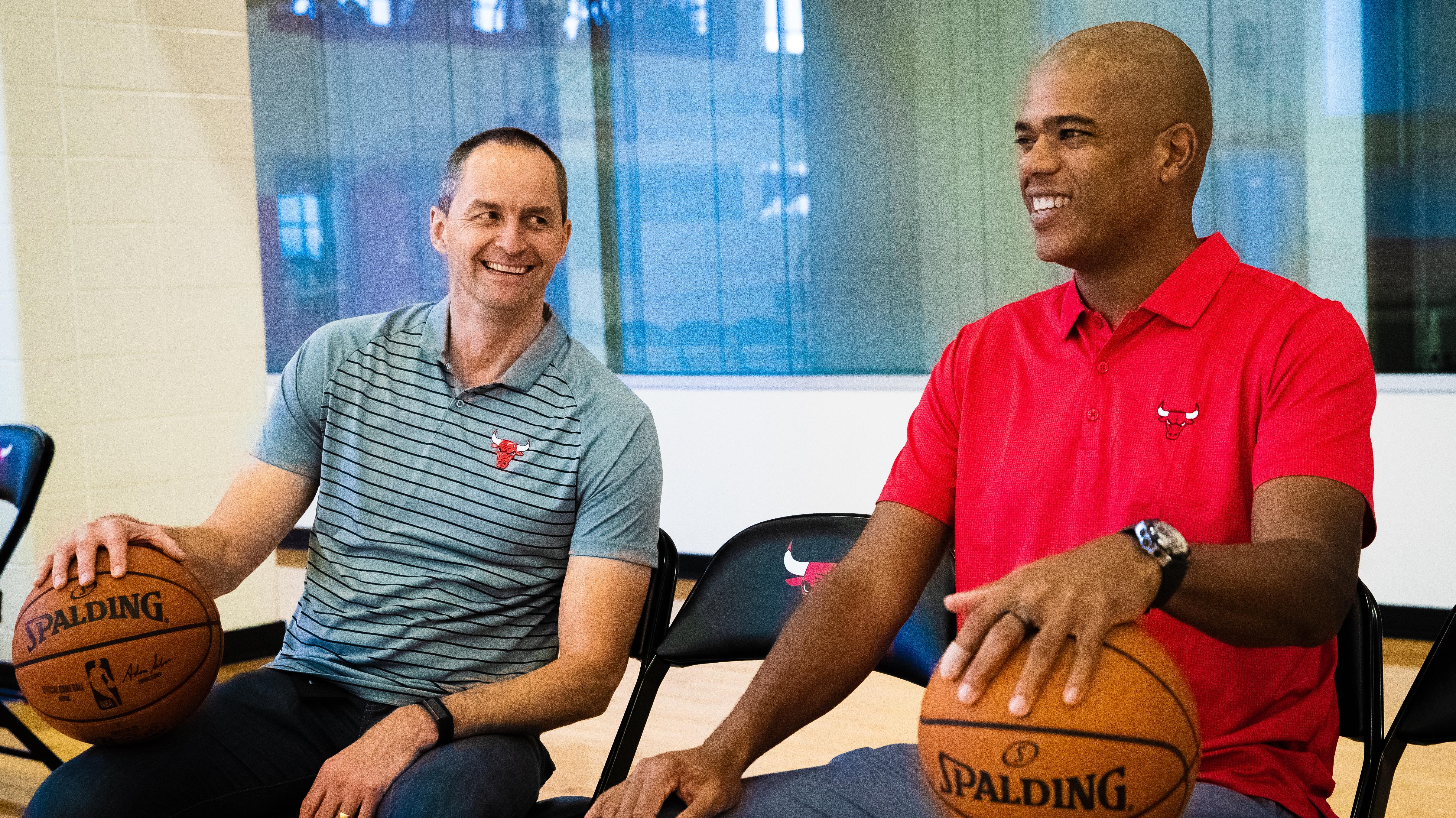 Chicago Bulls Introduce Arturas Karnisovas and Marc Eversley