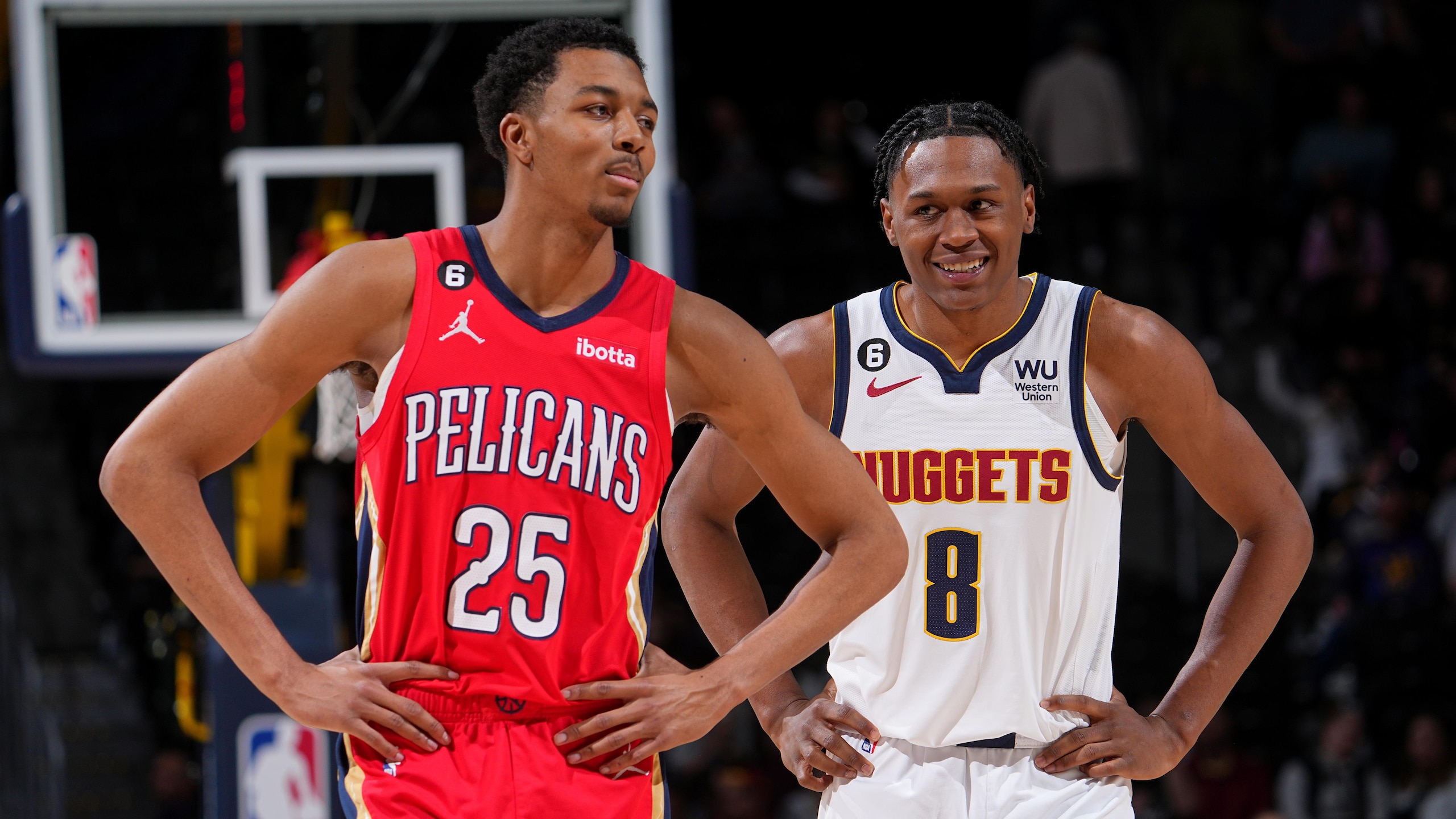 New Orleans Pelicans v Denver Nuggets New Orleans Pelicans v Denver Nuggets