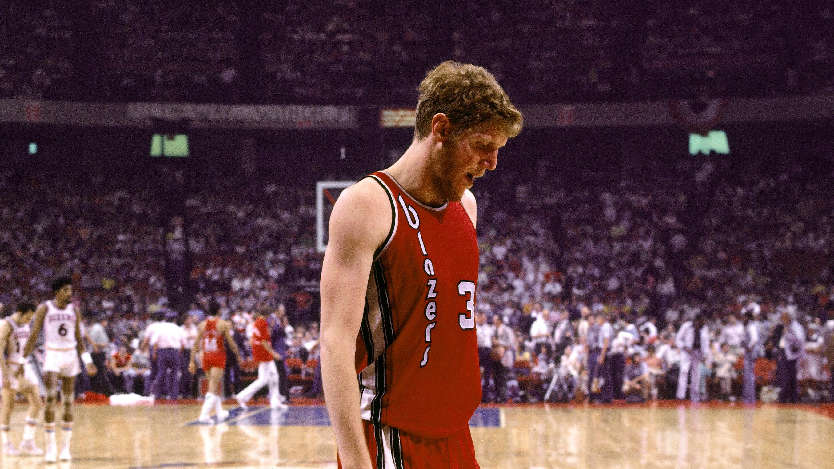1977 NBA Finals Portland Trailblazers v Philadelphia 76ers