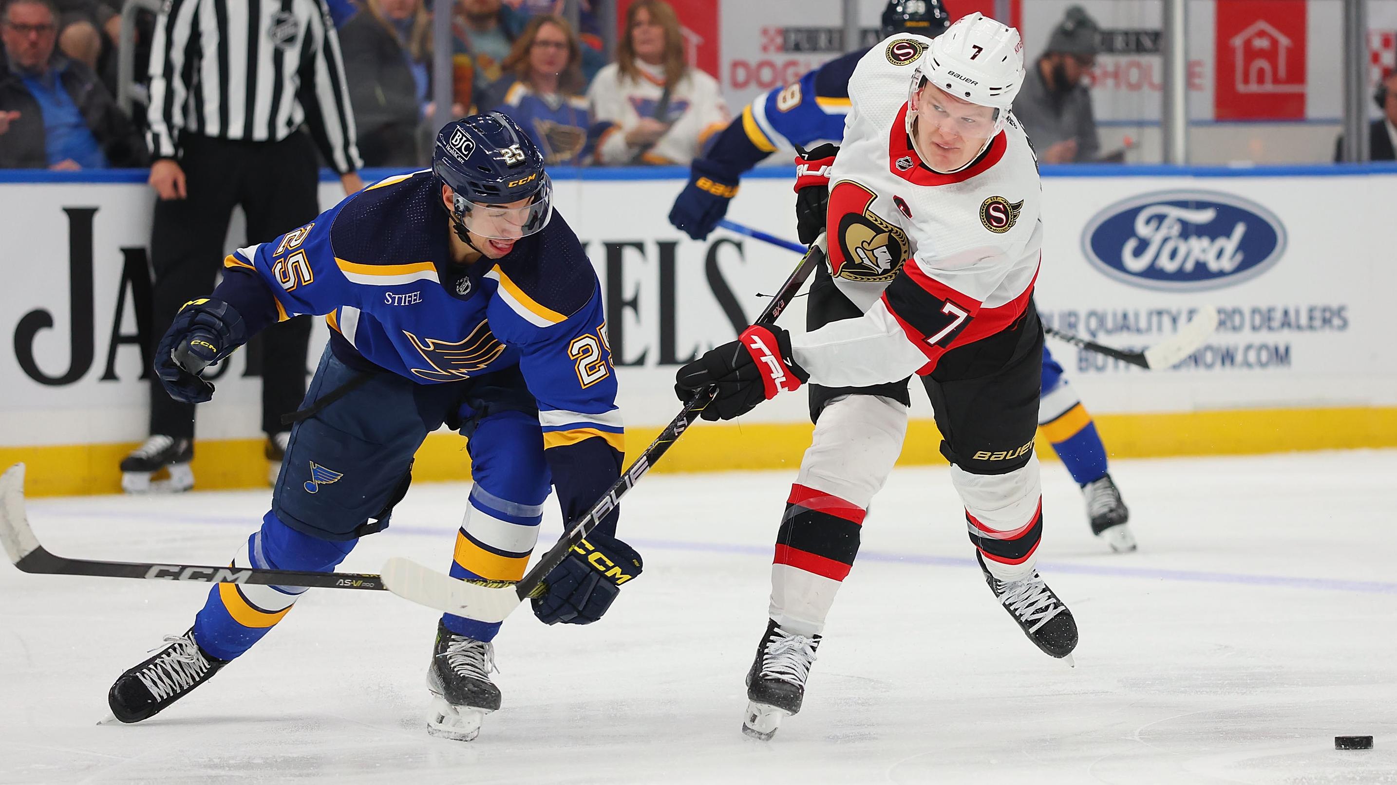 Ottawa Senators v St Louis Blues