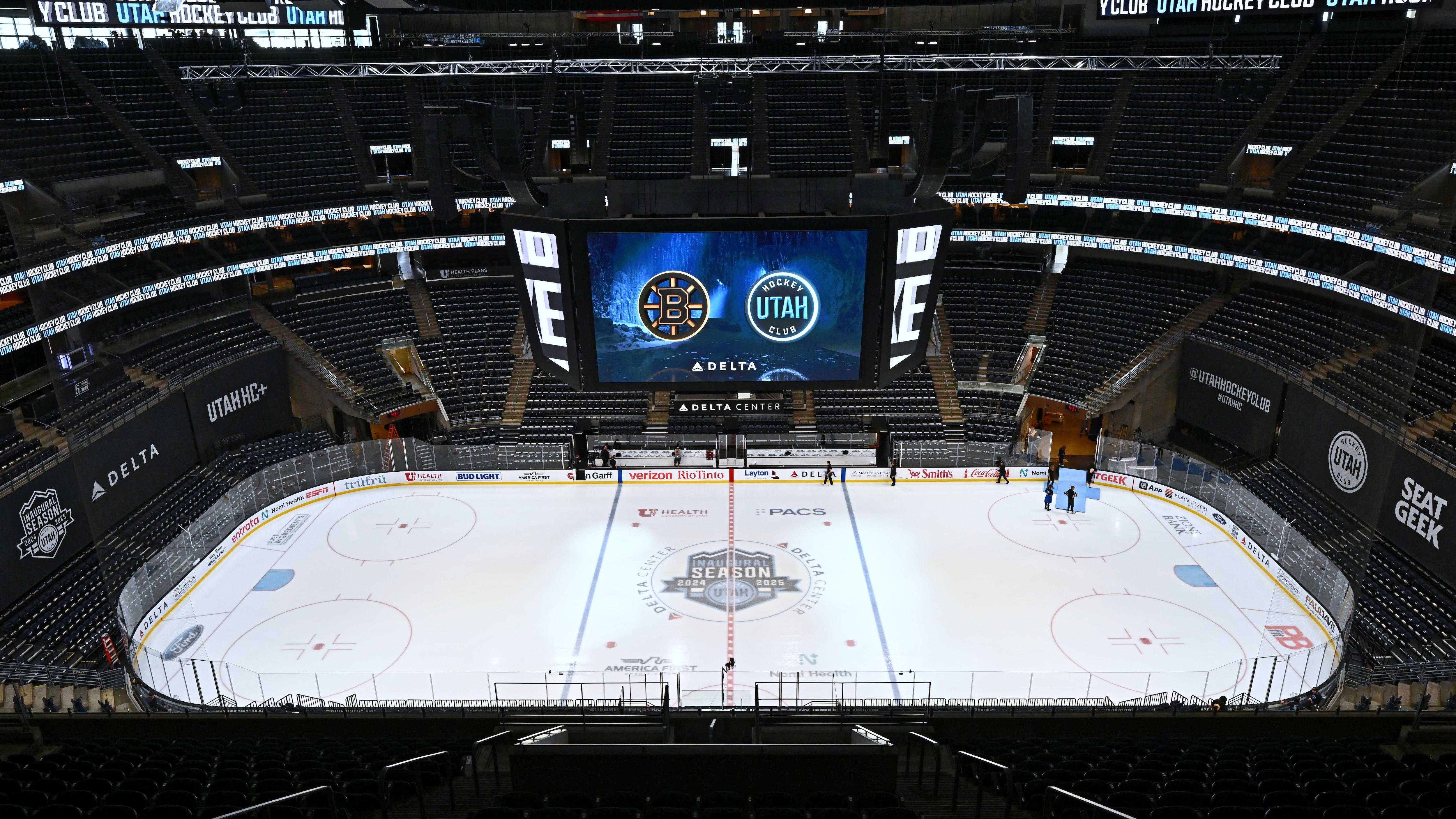 Boston Bruins v Utah Hockey Club