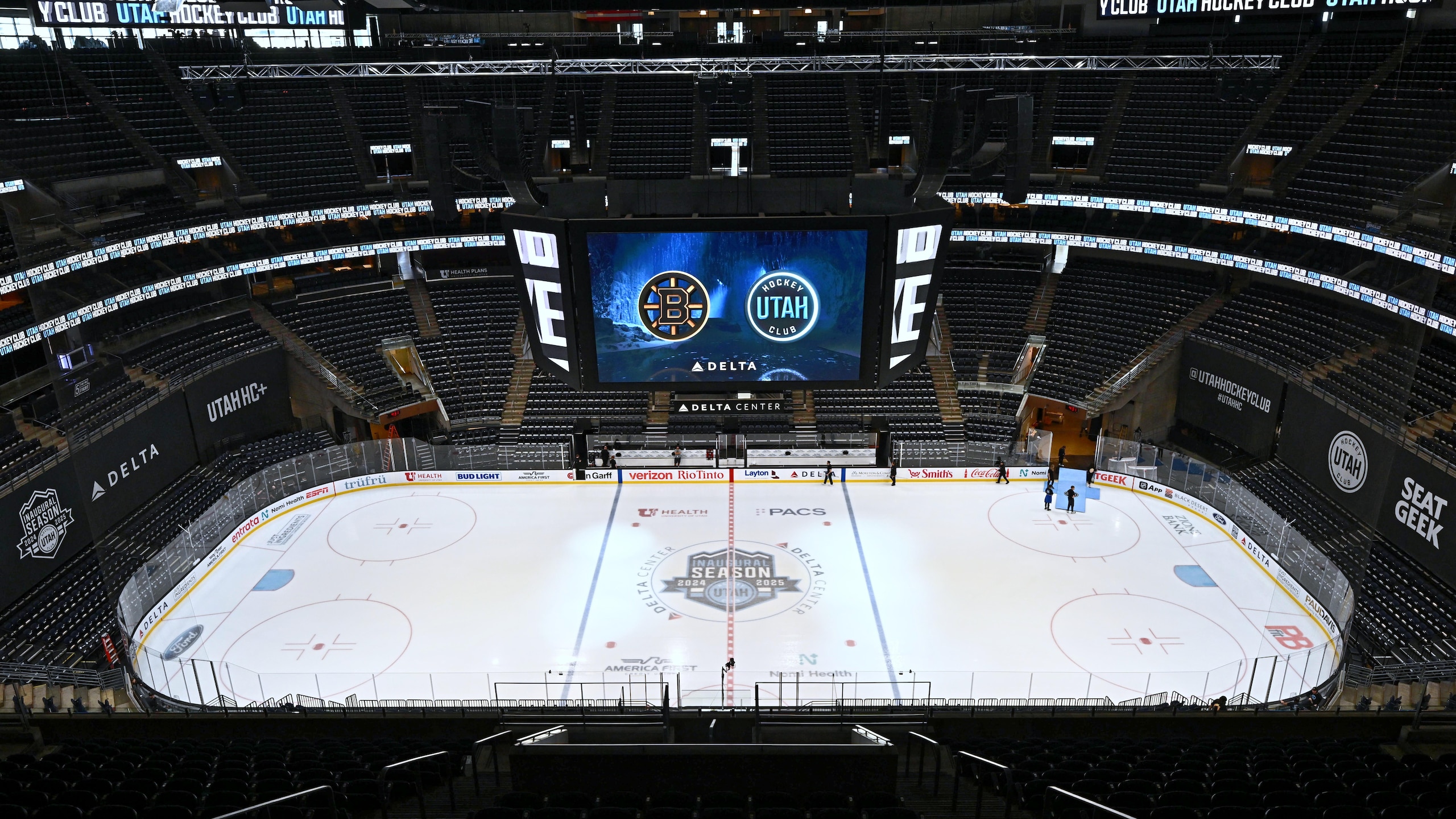 Boston Bruins v Utah Hockey Club
