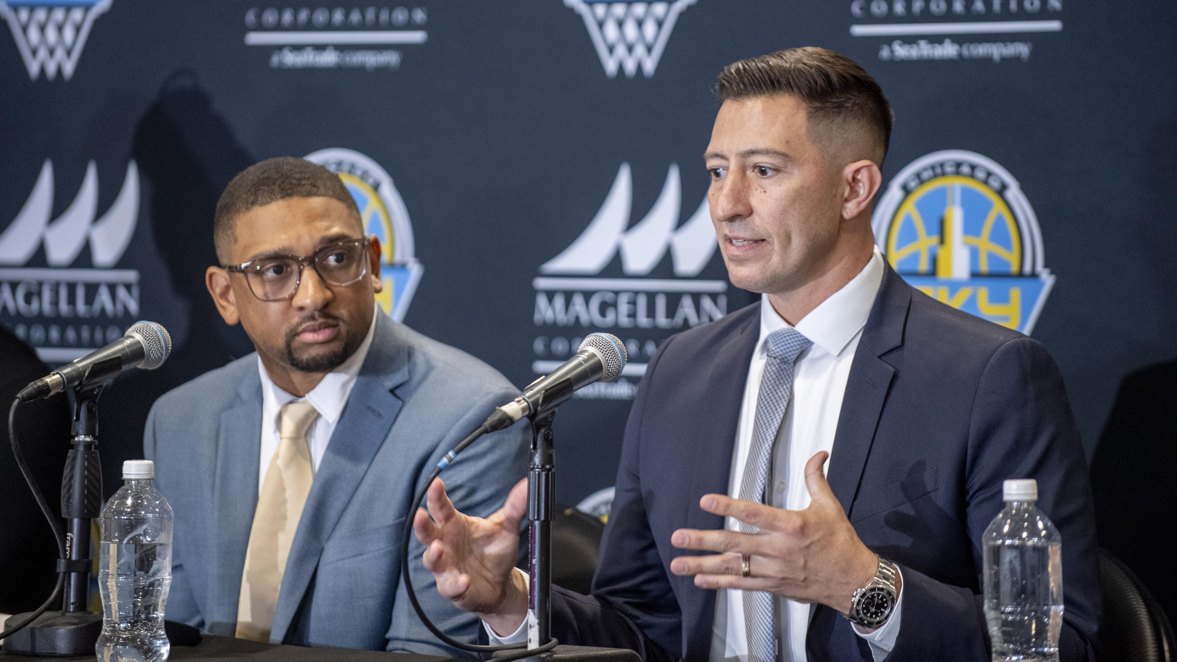 Chicago Sky introduce new Head Coach Tyler Marsh
