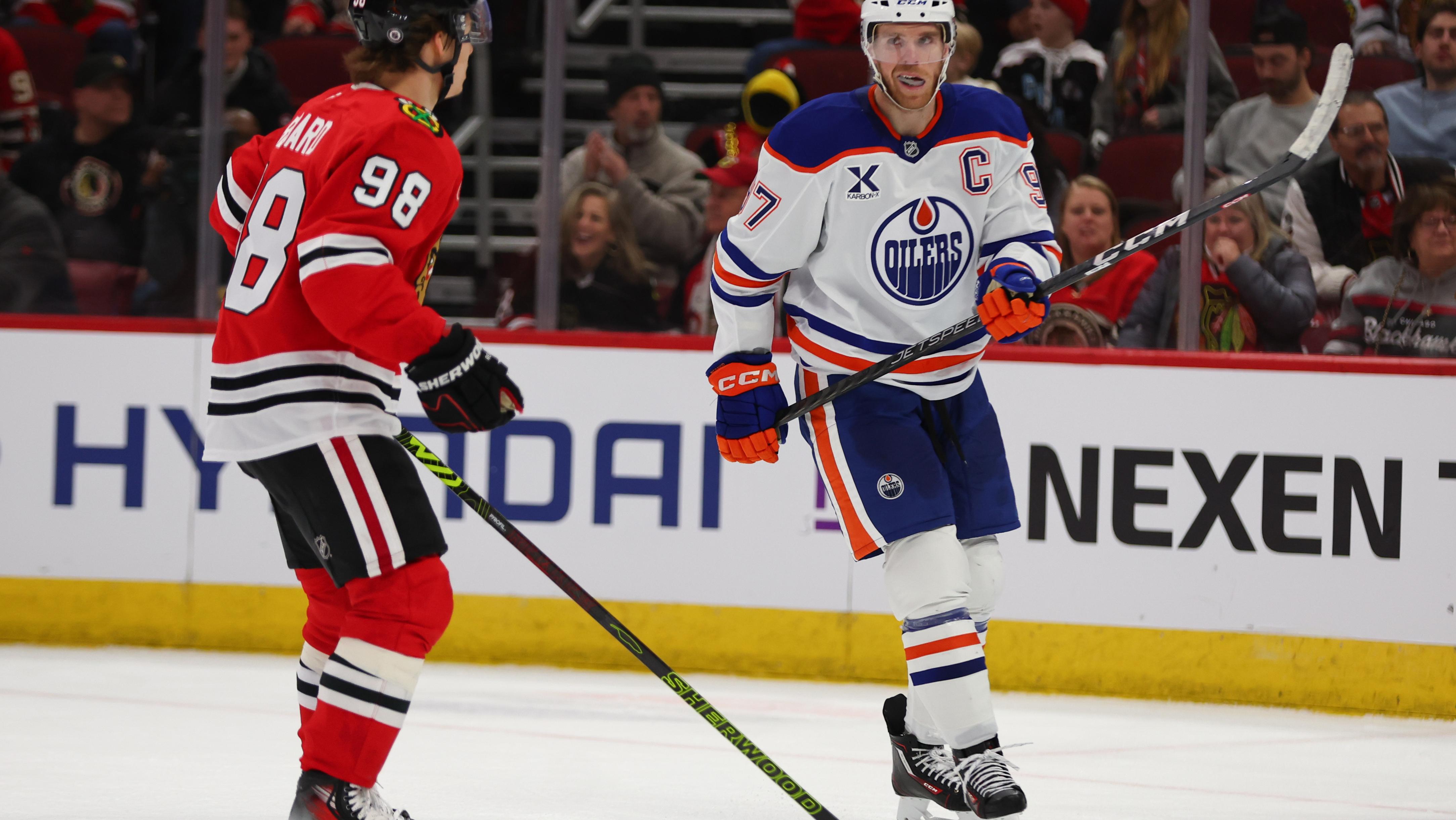 NHL: FEB 05 Oilers at Blackhawks