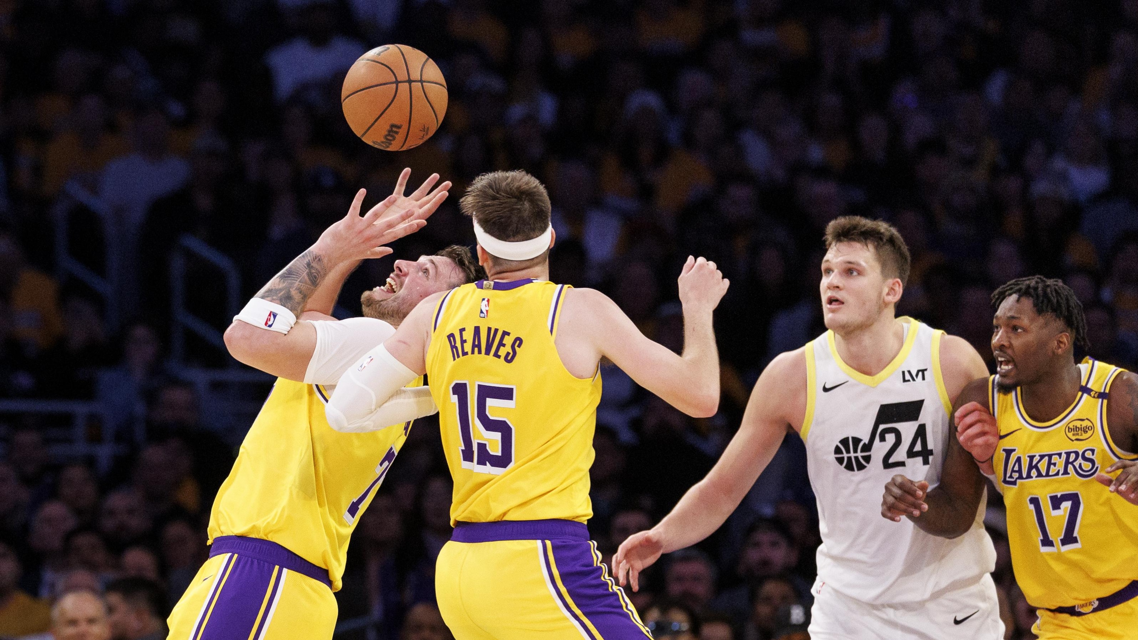 Lakers vs Utah Jazz in Los Angeles, CA Lakers vs Utah Jazz in Los Angeles, CA