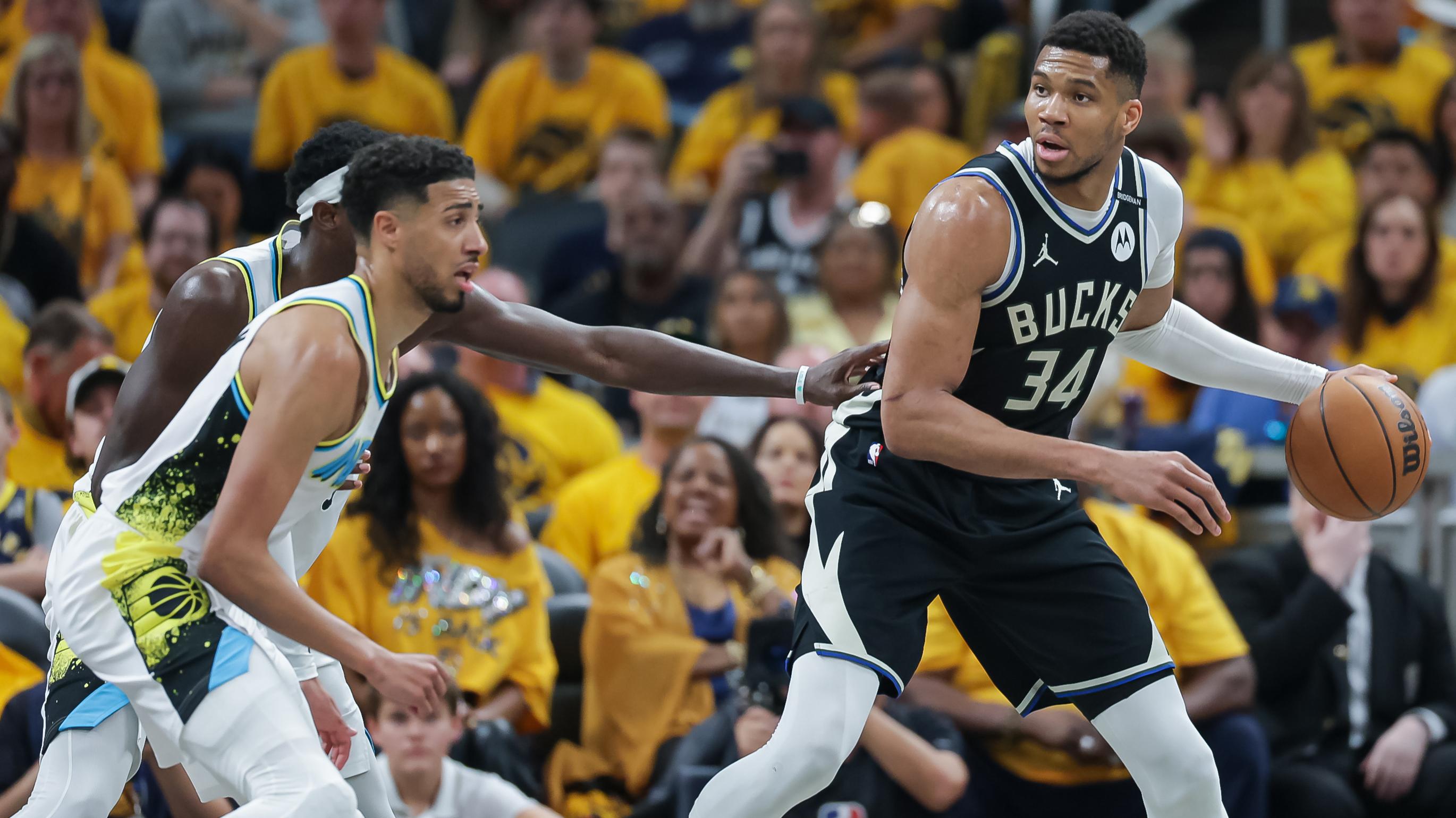 Milwaukee Bucks v Indiana Pacers - Game One
