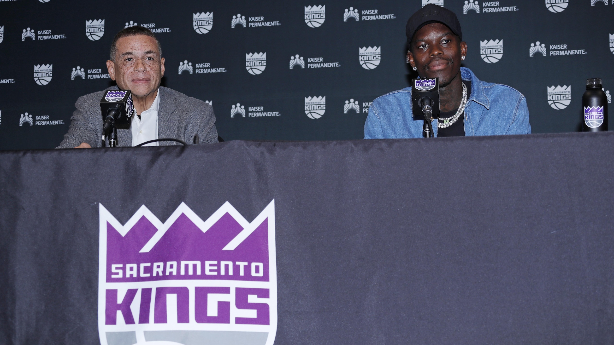 Sacramento Kings Introduce Dennis Schroder Press Conference