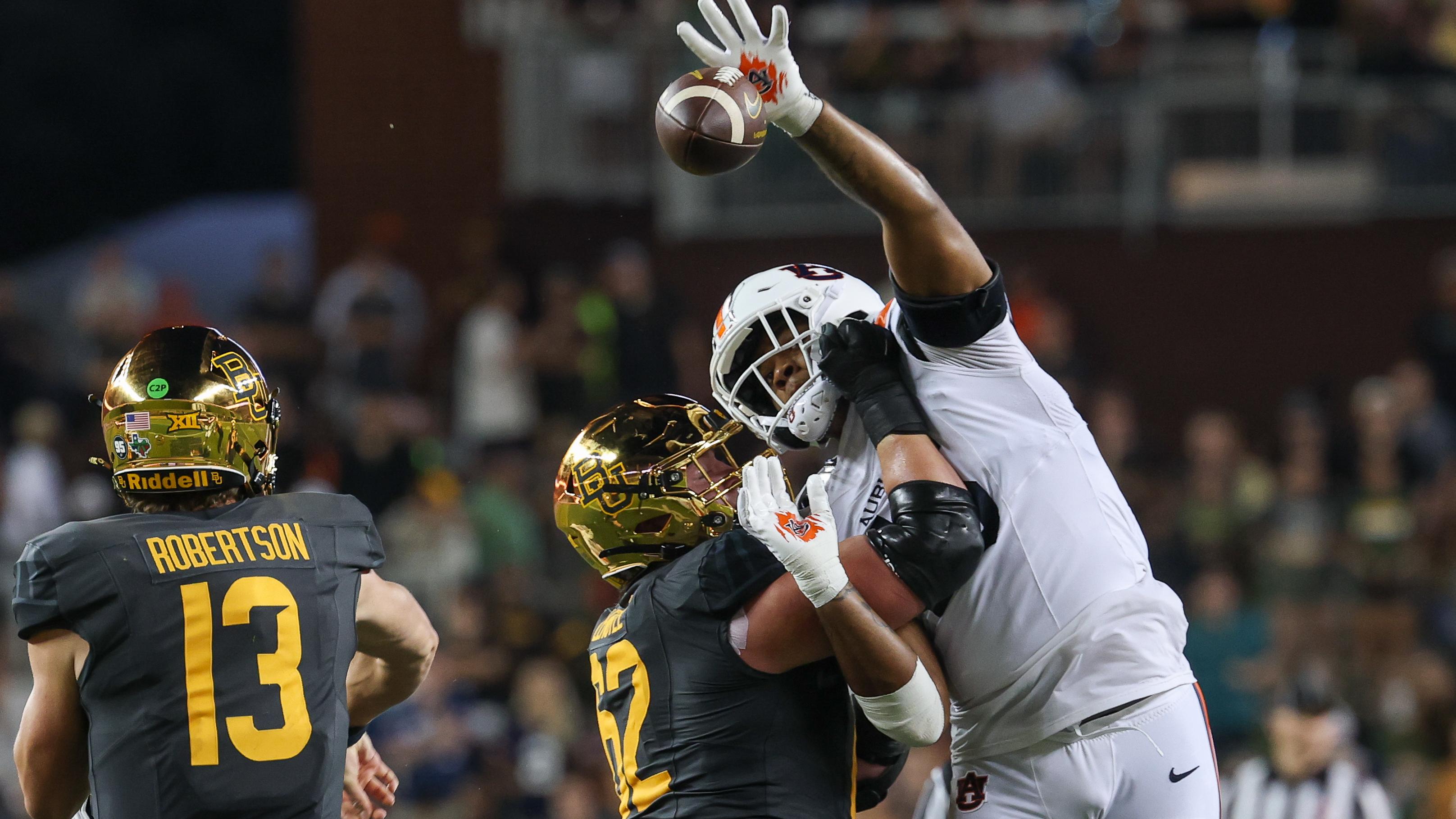 COLLEGE FOOTBALL: AUG 29 Auburn at Baylor