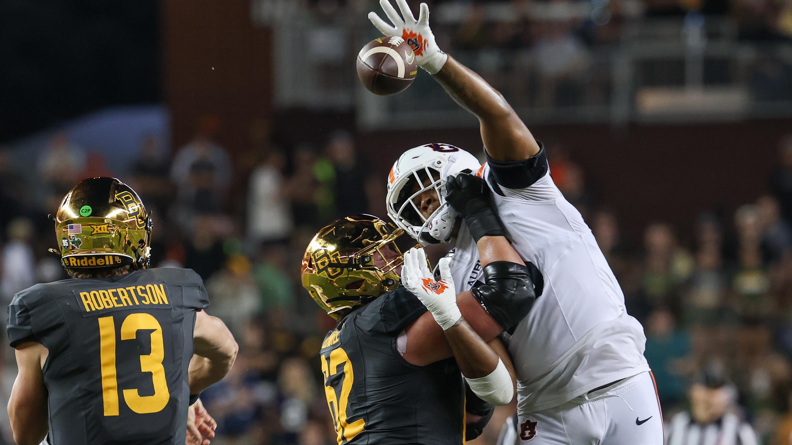 COLLEGE FOOTBALL: AUG 29 Auburn at Baylor