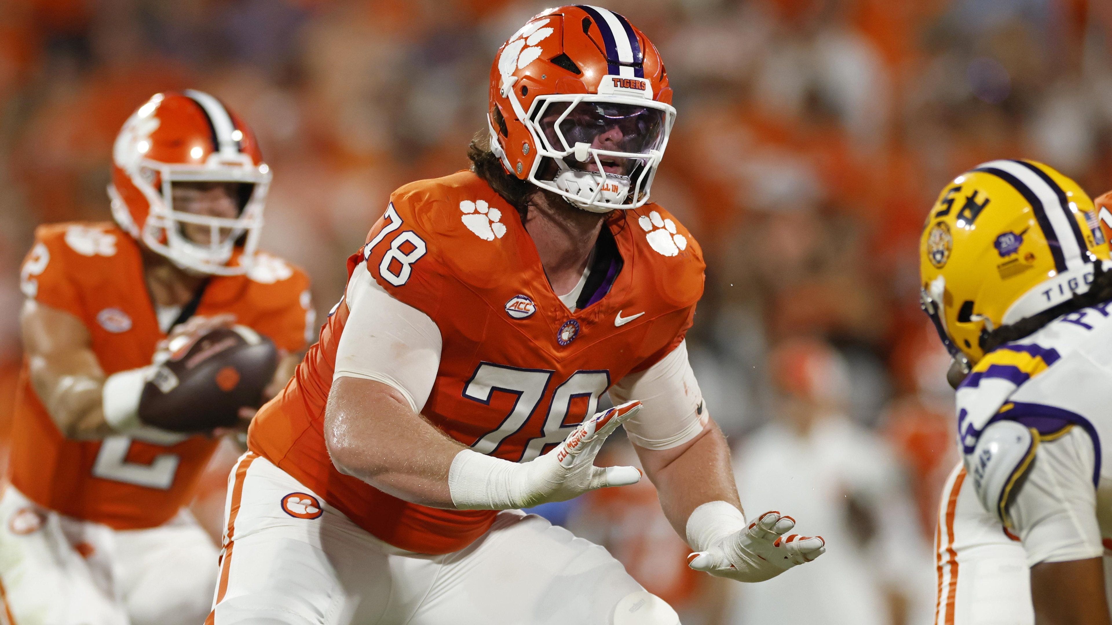 COLLEGE FOOTBALL: AUG 30 LSU at Clemson COLLEGE FOOTBALL: AUG 30 LSU at Clemson