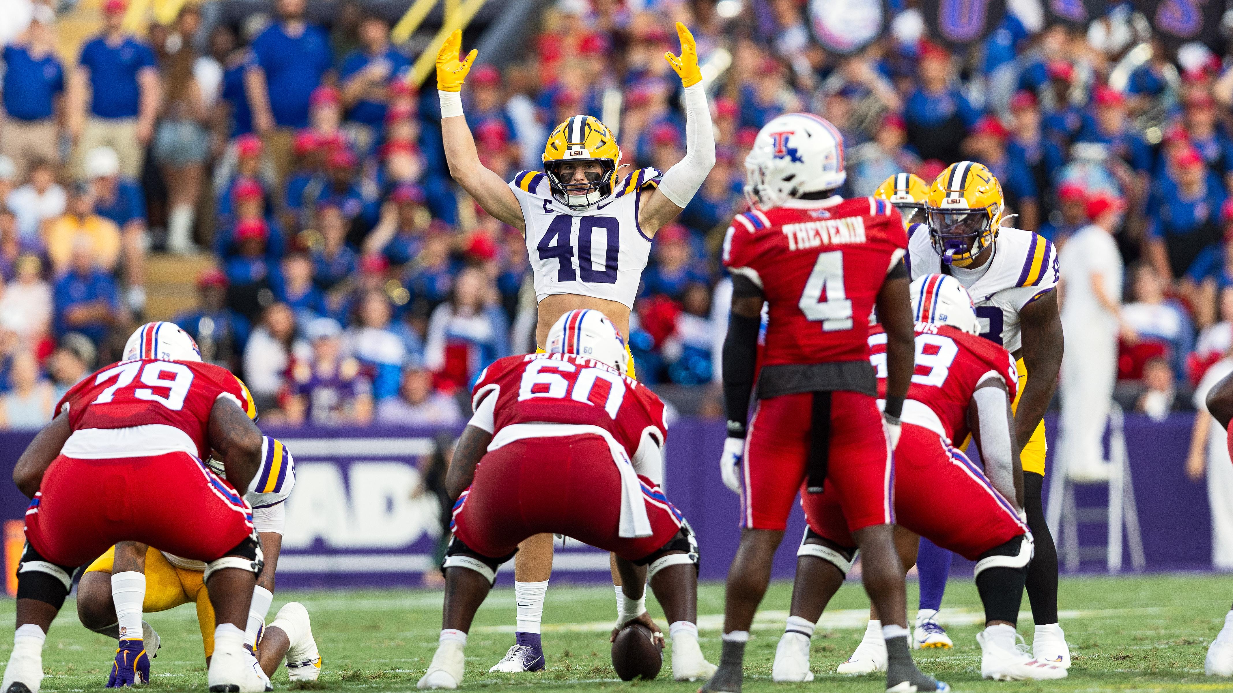 COLLEGE FOOTBALL: SEP 06 Louisiana Tech at LSU