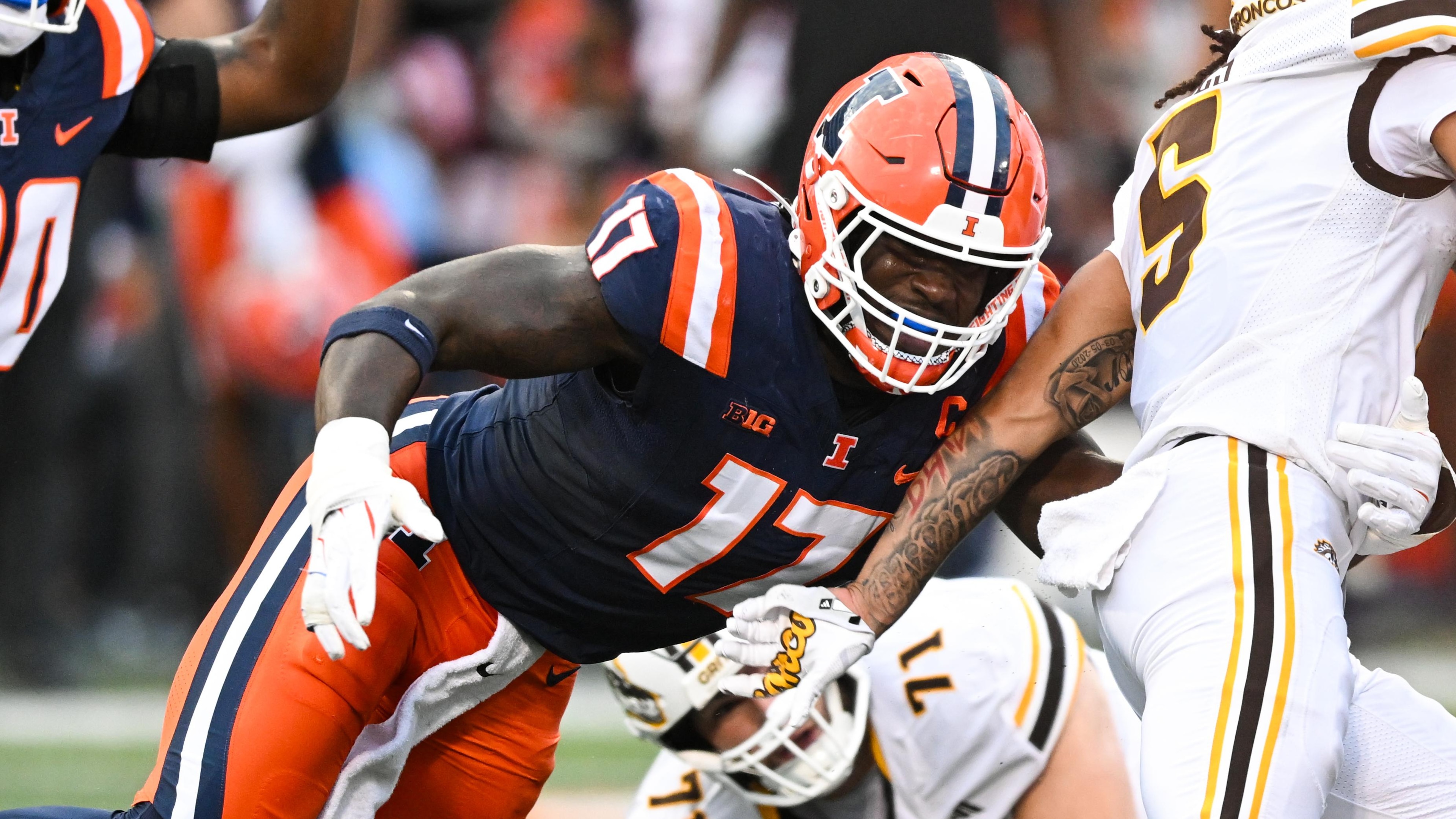 COLLEGE FOOTBALL: SEP 13 Western Michigan at Illinois COLLEGE FOOTBALL: SEP 13 Western Michigan at Illinois