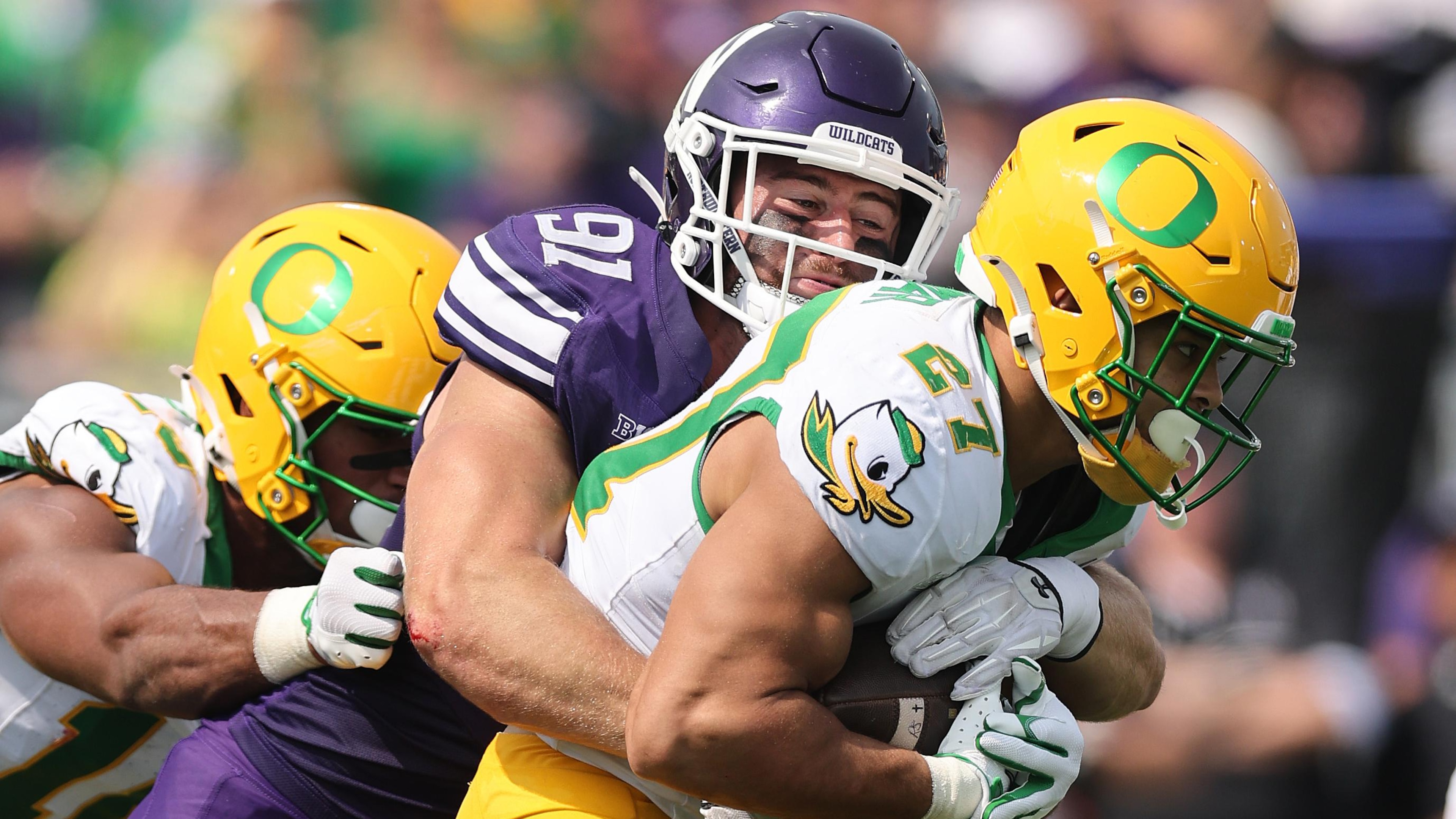 Oregon v Northwestern Oregon v Northwestern