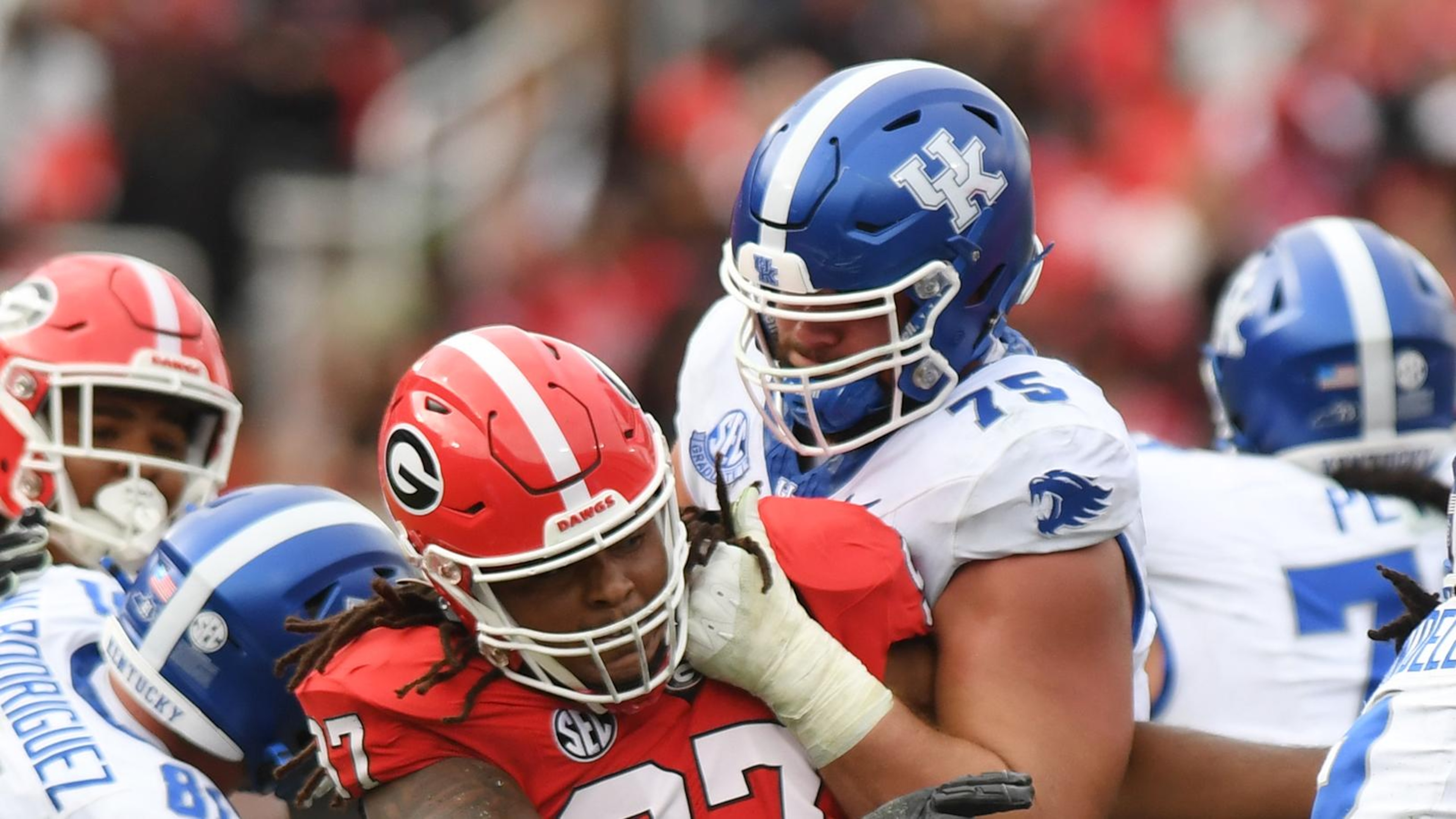 COLLEGE FOOTBALL: OCT 04 Kentucky at Georgia COLLEGE FOOTBALL: OCT 04 Kentucky at Georgia