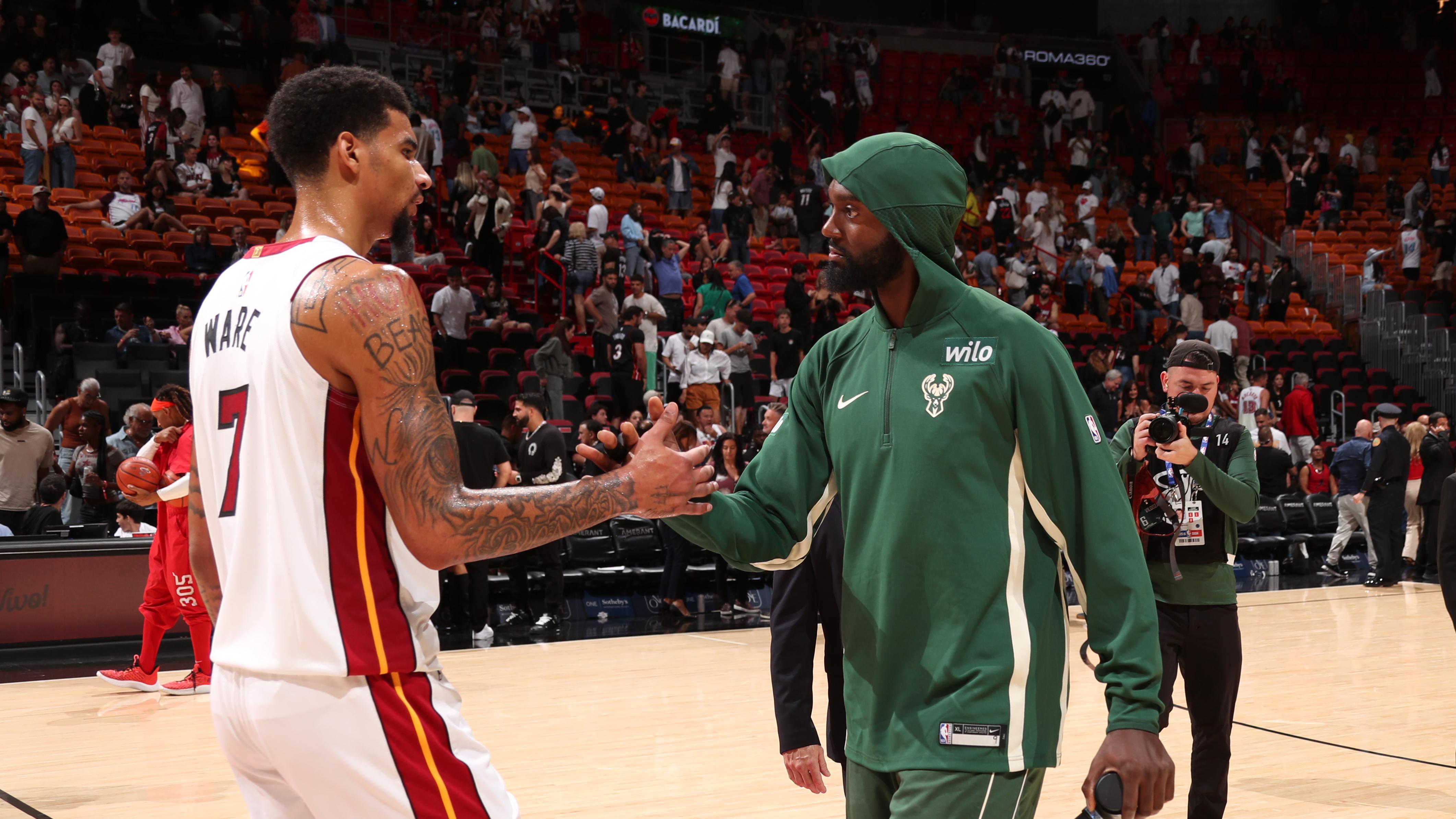 Milwaukee Bucks v Miami Heat