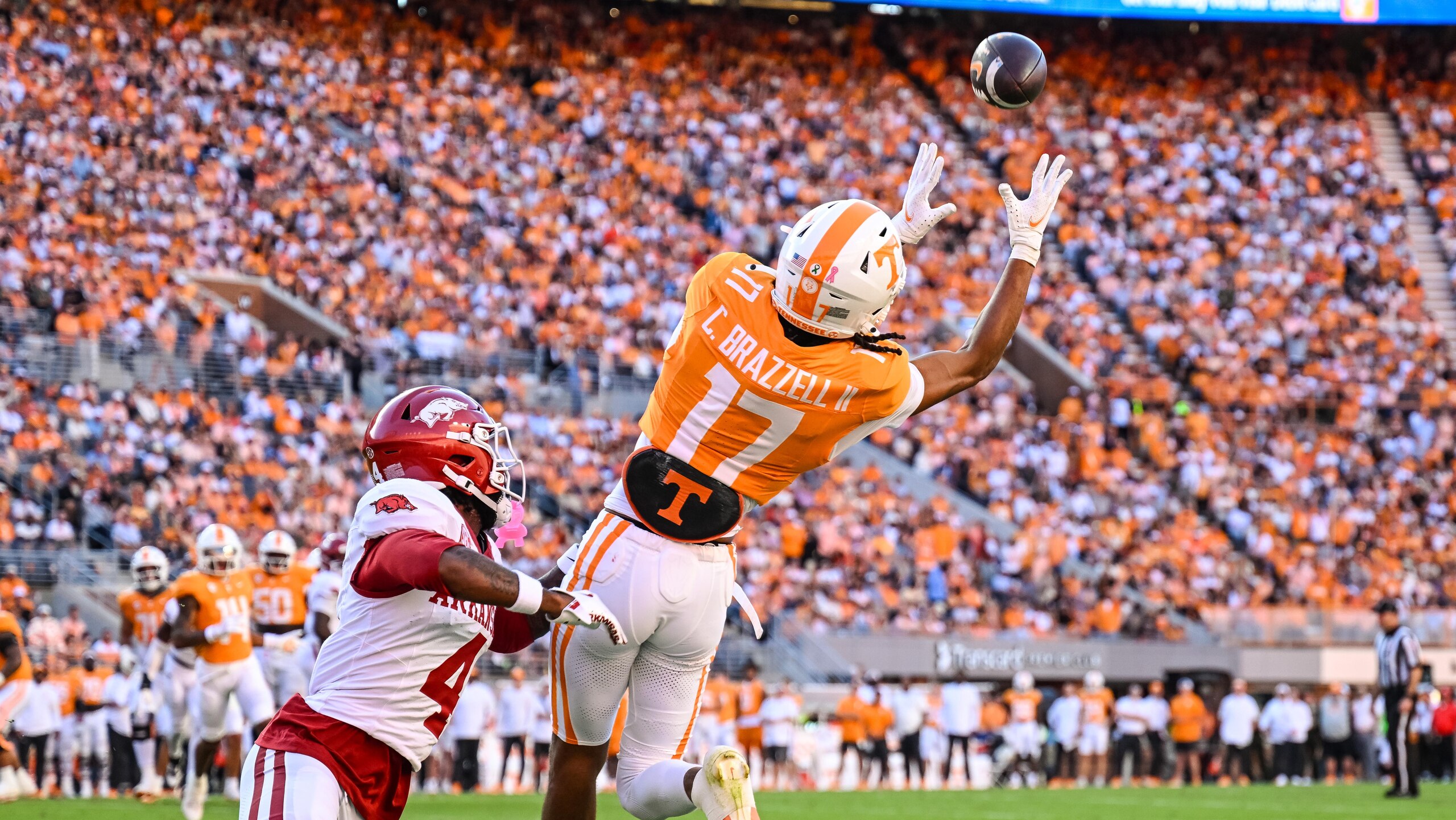 COLLEGE FOOTBALL: OCT 11 Arkansas at Tennessee COLLEGE FOOTBALL: OCT 11 Arkansas at Tennessee