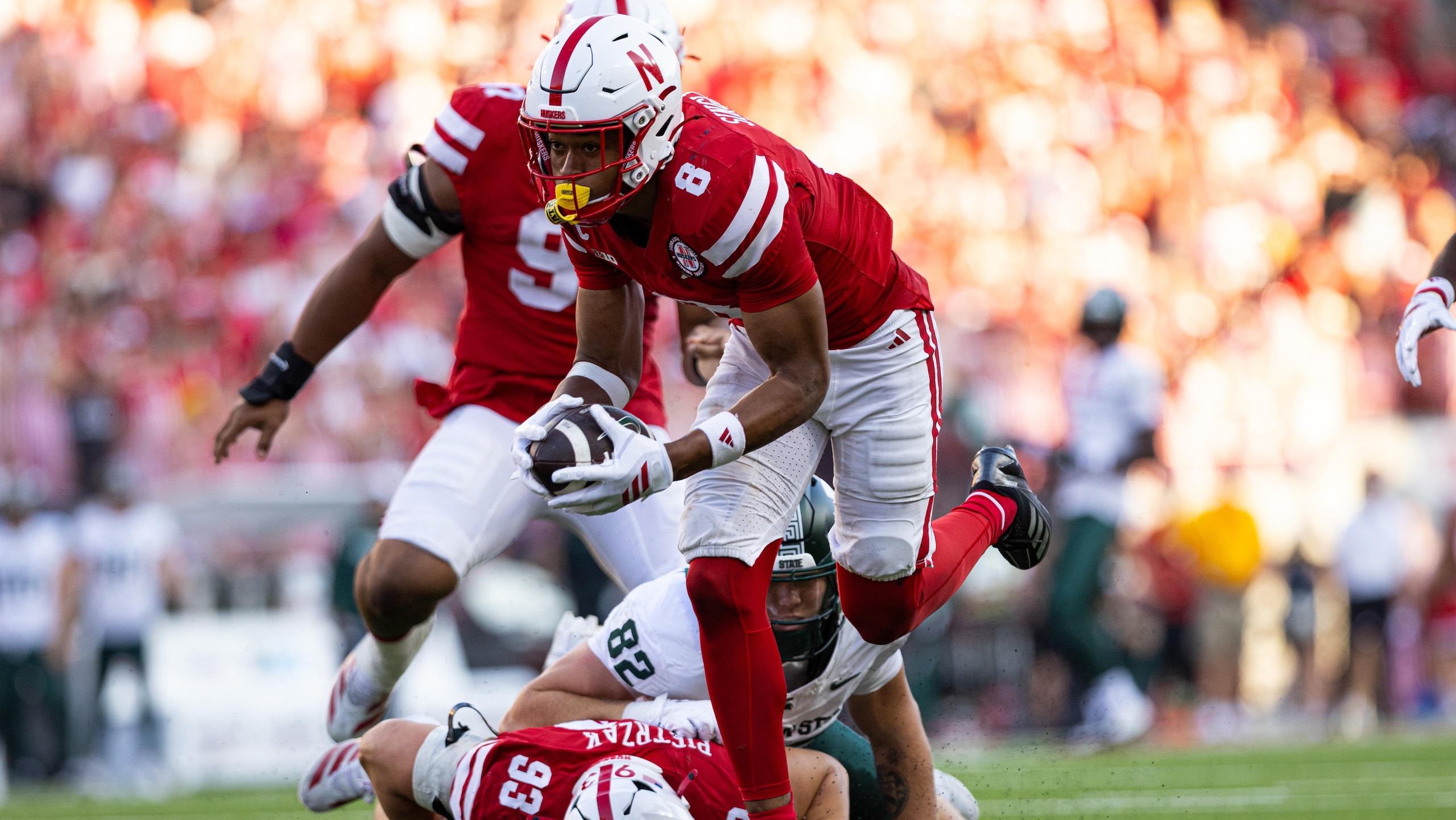 COLLEGE FOOTBALL: OCT 04 Michigan State at Nebraska COLLEGE FOOTBALL: OCT 04 Michigan State at Nebraska