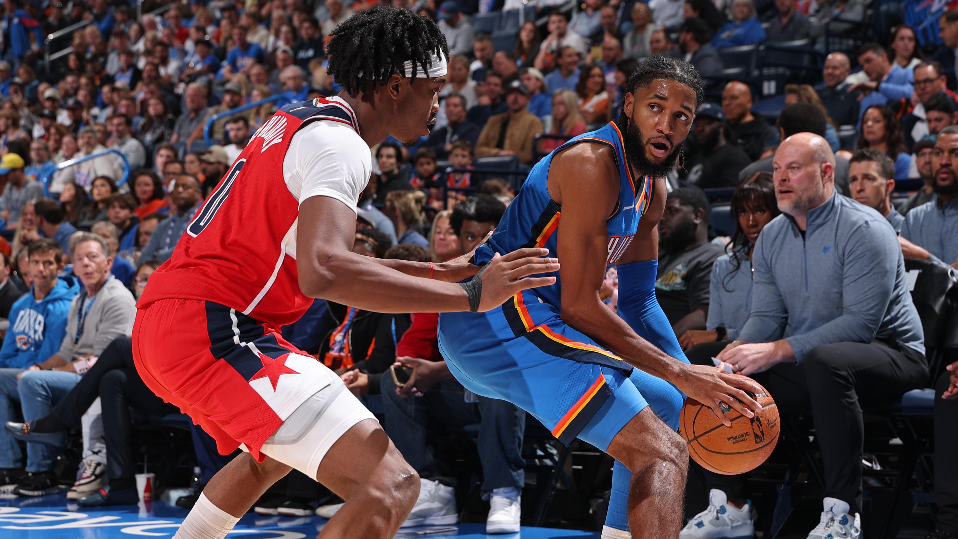 Washington Wizards v Oklahoma City Thunder