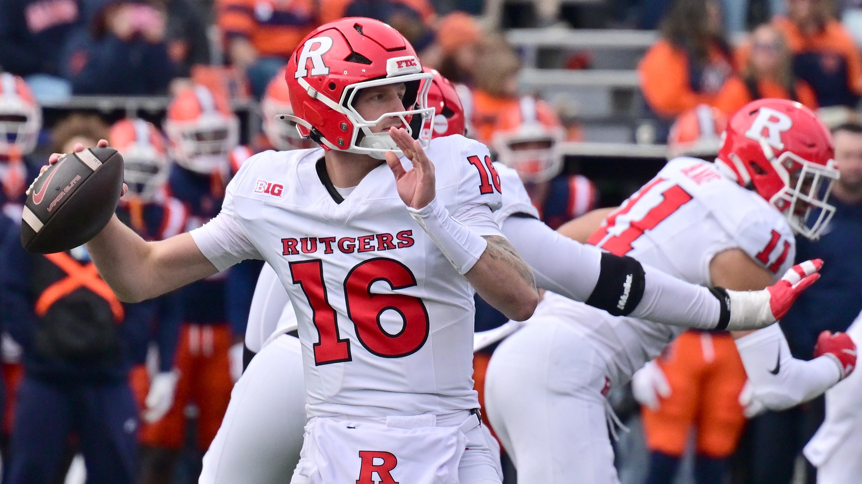 COLLEGE FOOTBALL: NOV 01 Rutgers at Illinois