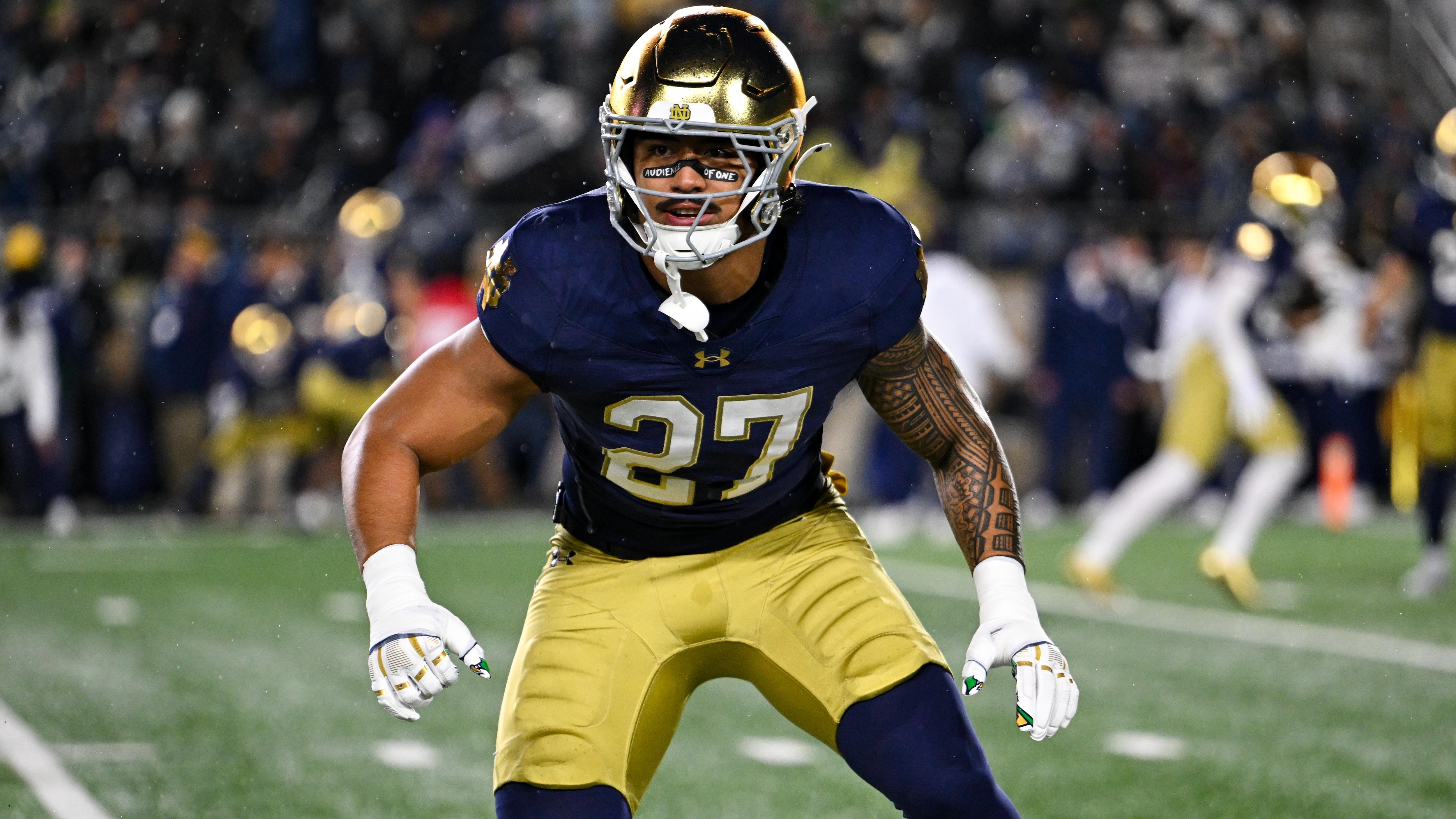 COLLEGE FOOTBALL: NOV 08 Navy at Notre Dame