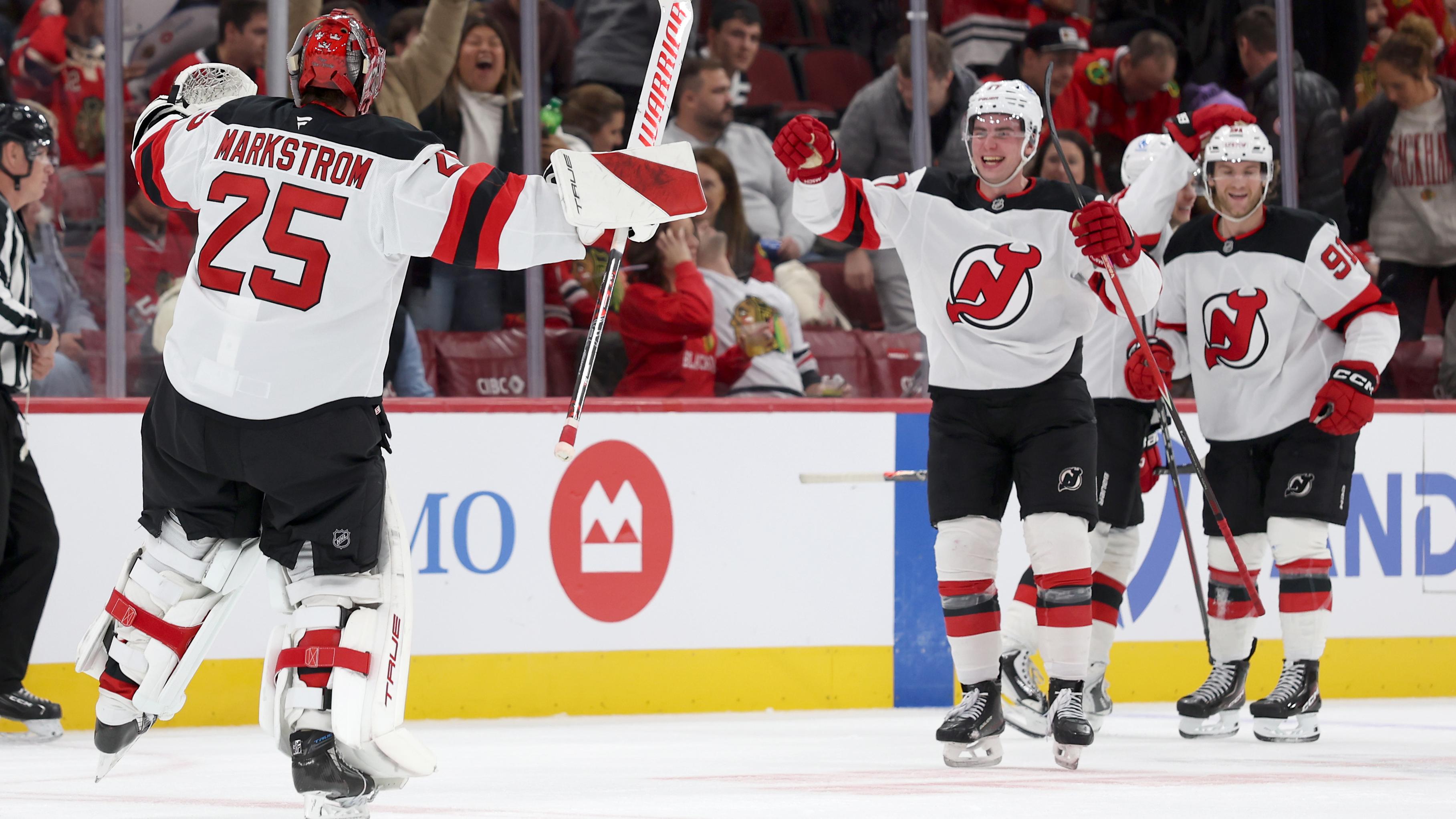 New Jersey Devils v Chicago Blackhawks