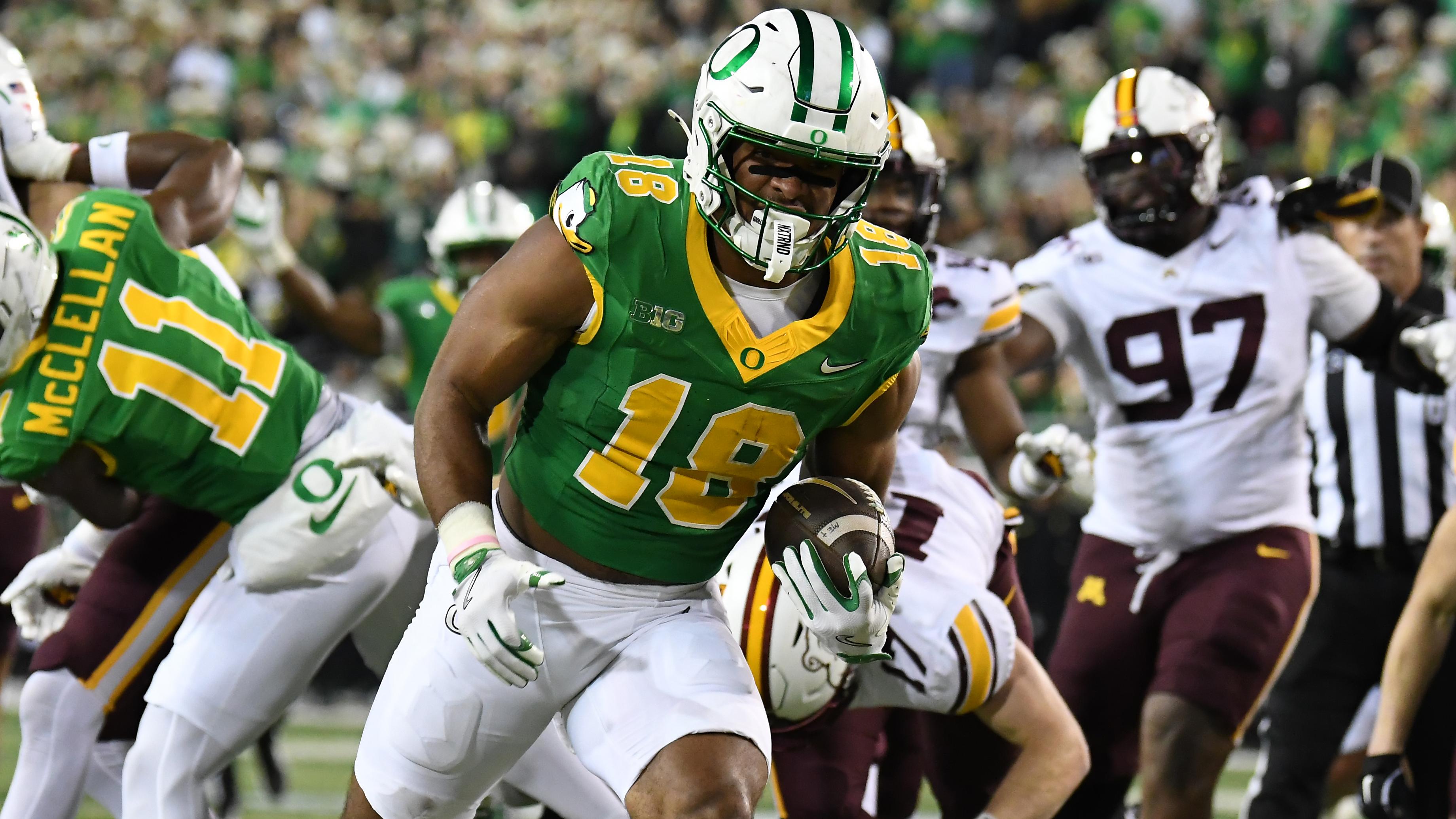 COLLEGE FOOTBALL: NOV 14 Minnesota at Oregon