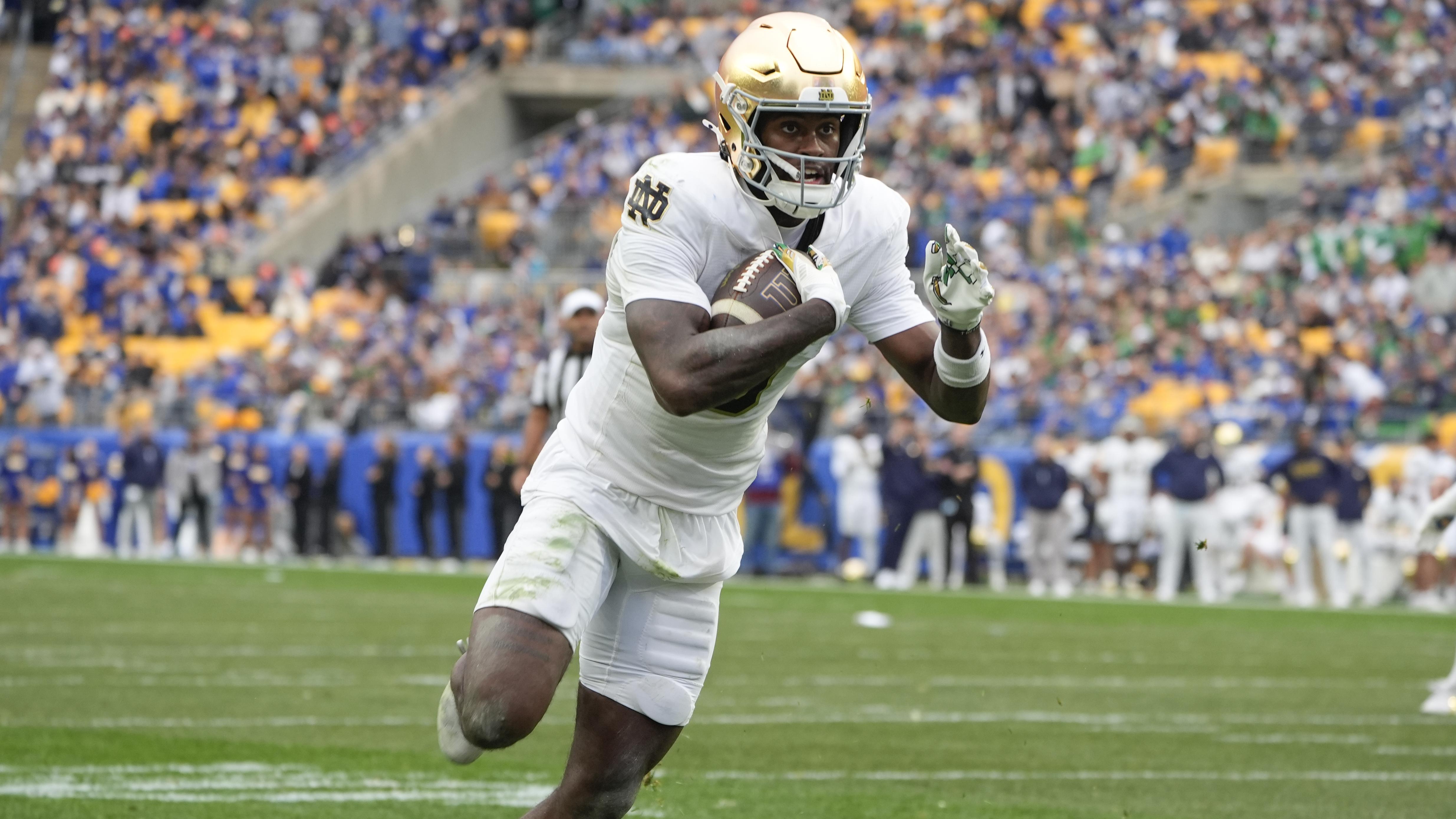 COLLEGE FOOTBALL: NOV 15 Notre Dame at Pitt