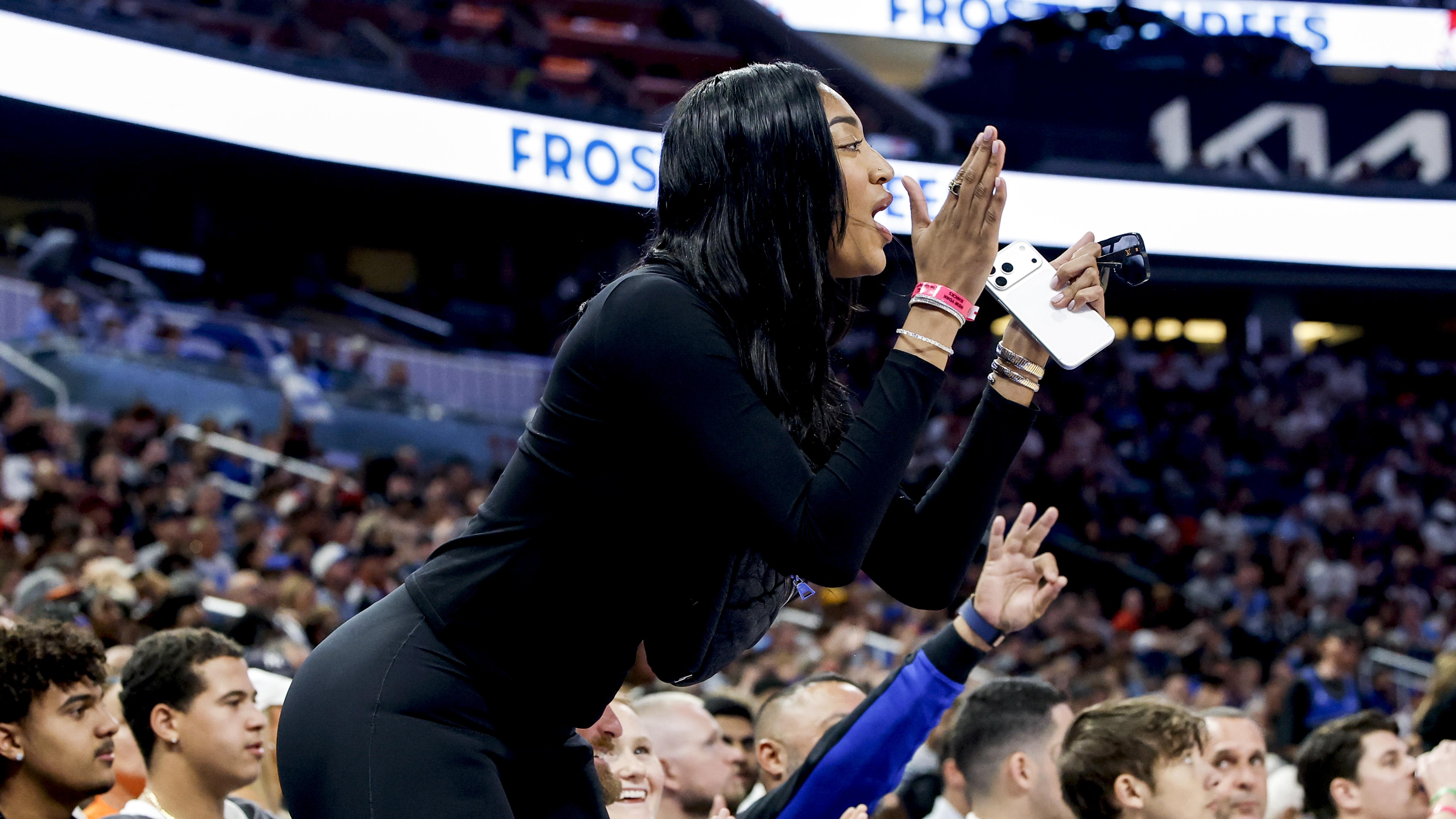 Angel Reese Hypes Dream's 1st-Round Pick in WNBA Draft, 'Another Walking Double-Double'