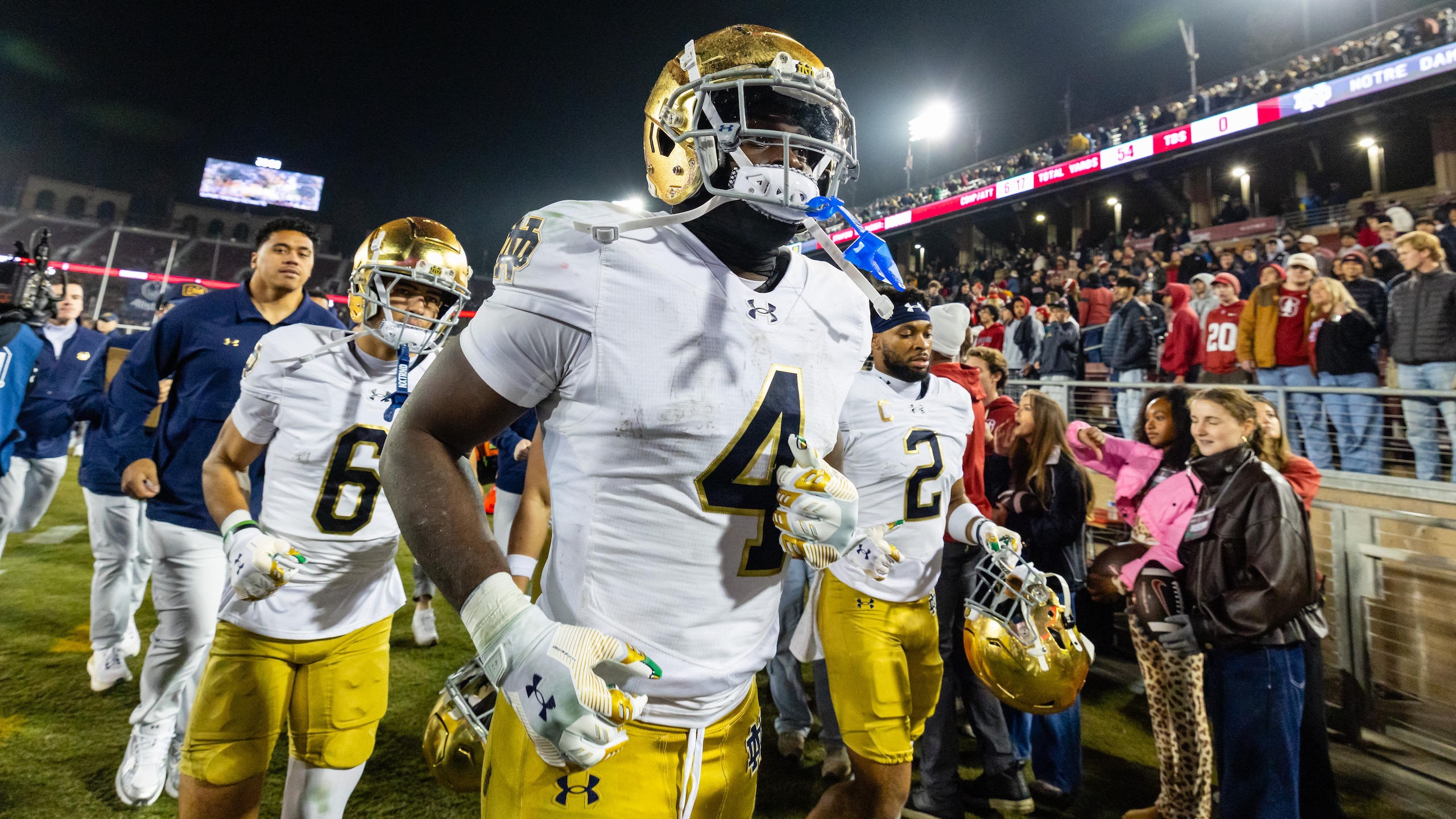 COLLEGE FOOTBALL: NOV 29 Notre Dame at Stanford