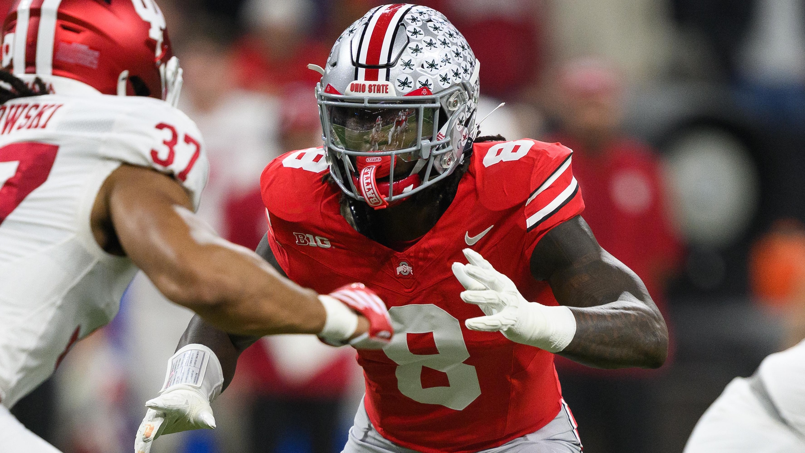 COLLEGE FOOTBALL: DEC 06 Big Ten Championship Game Indiana vs Ohio State COLLEGE FOOTBALL: DEC 06 Big Ten Championship Game Indiana vs Ohio State