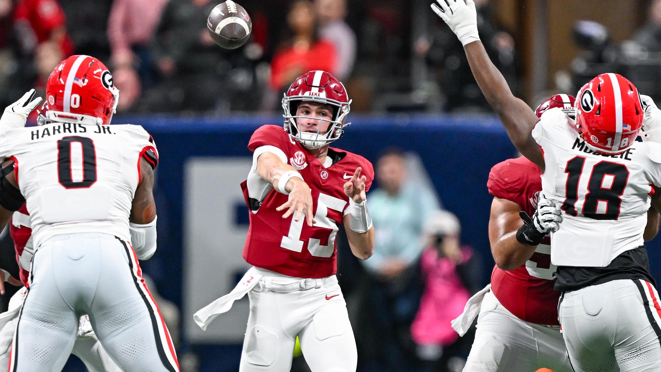 COLLEGE FOOTBALL: DEC 06 SEC Championship Game Georgia vs Alabama