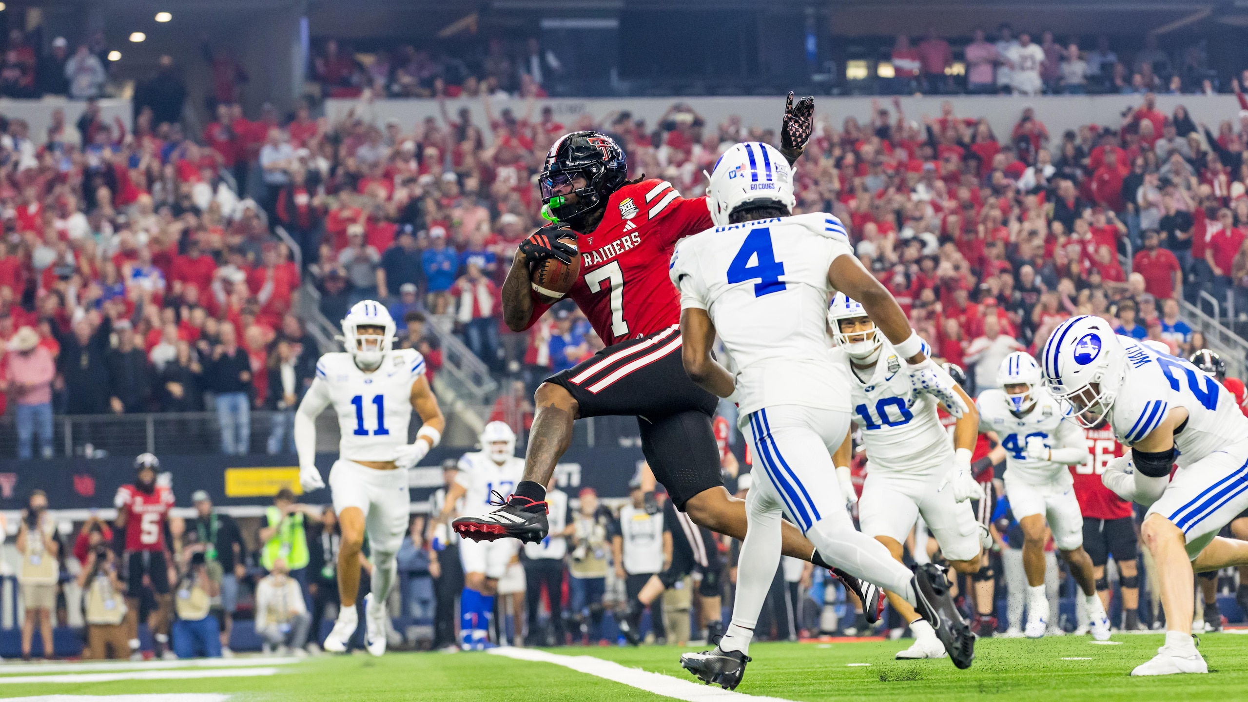 2025 Edward Jones Big 12 Championship - BYU v Texas Tech