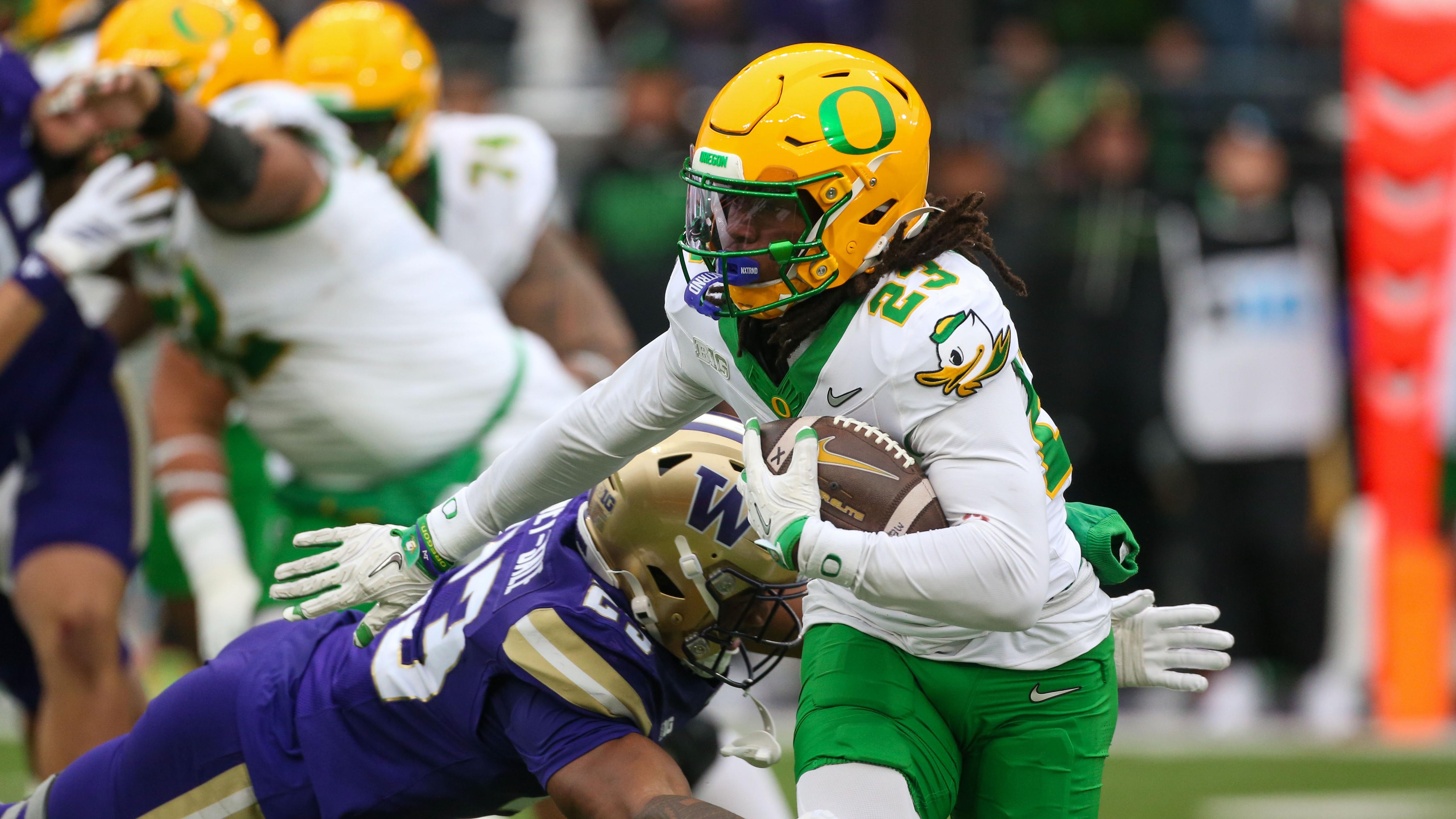 COLLEGE FOOTBALL: NOV 29 Oregon at Washington