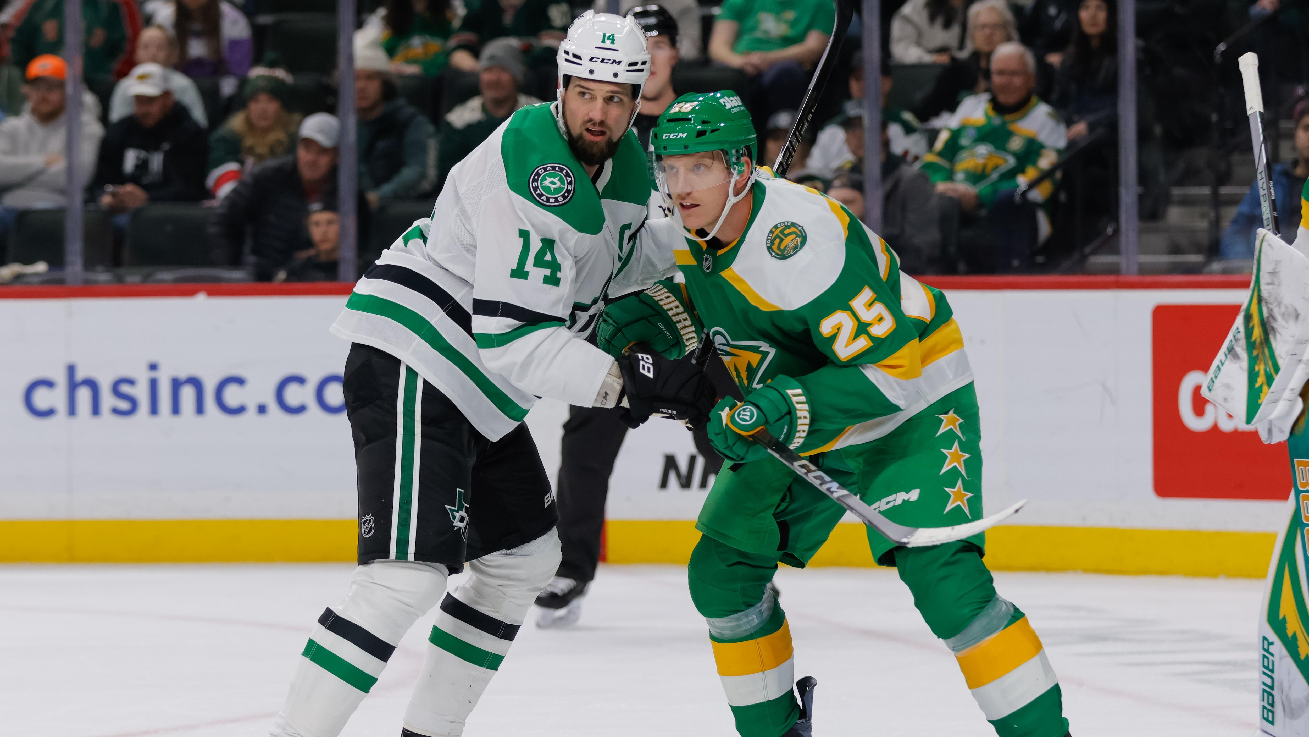 NHL: DEC 11 Stars at Wild