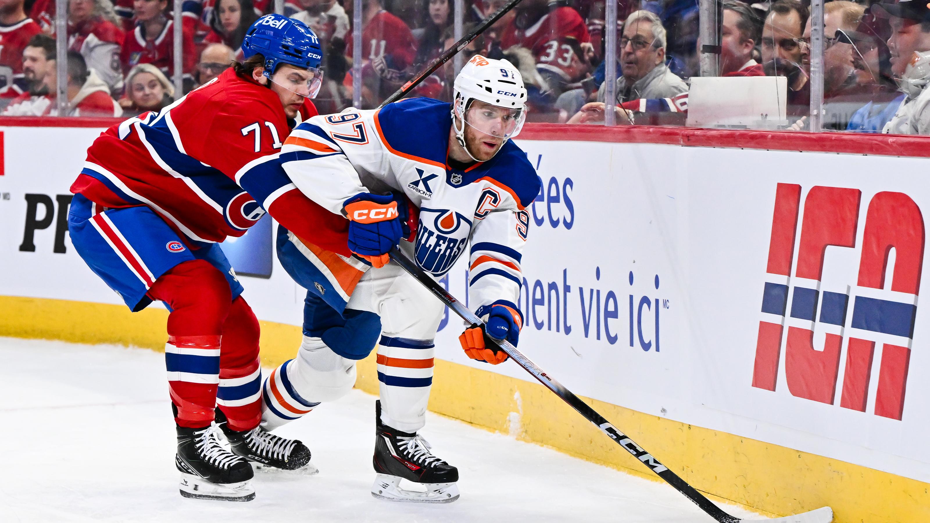 Edmonton Oilers v Montreal Canadiens