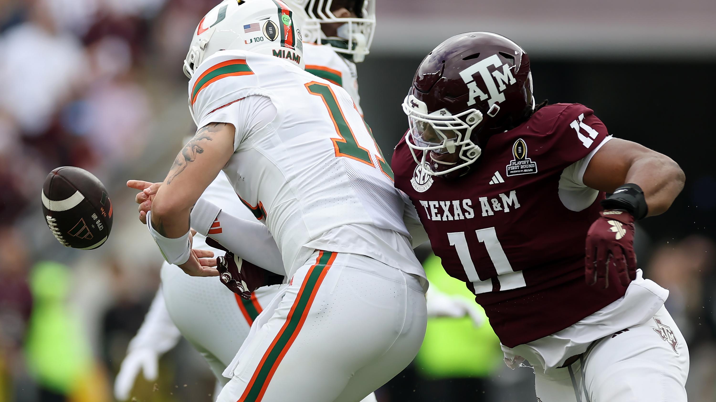 2025 College Football Playoff First Round Game - Miami v Texas A&M
