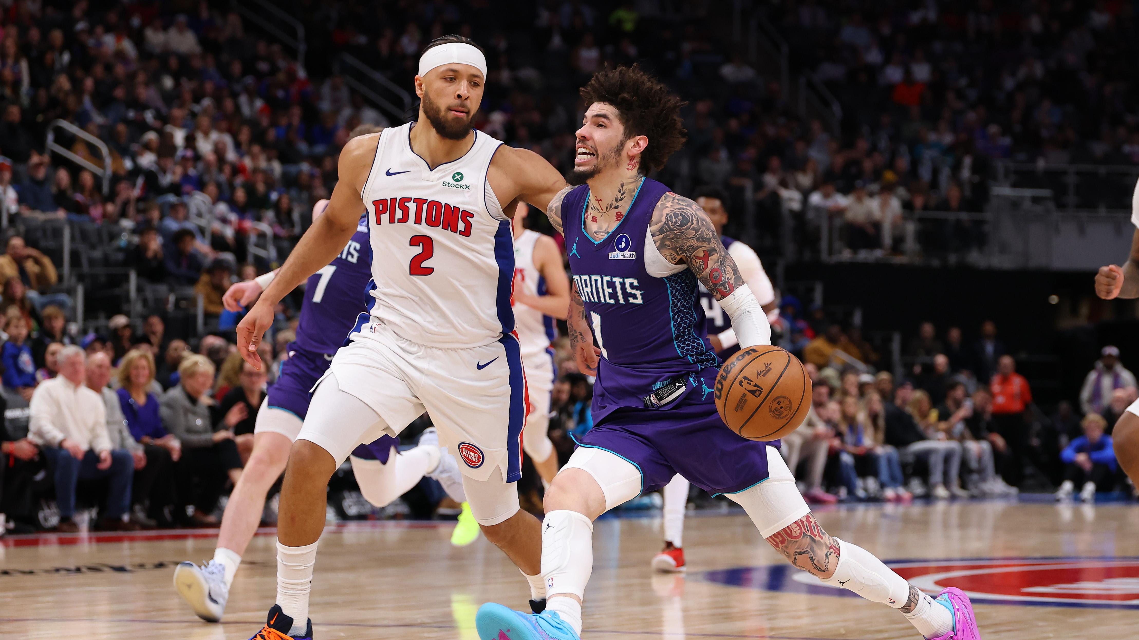 Charlotte Hornets v Detroit Pistons