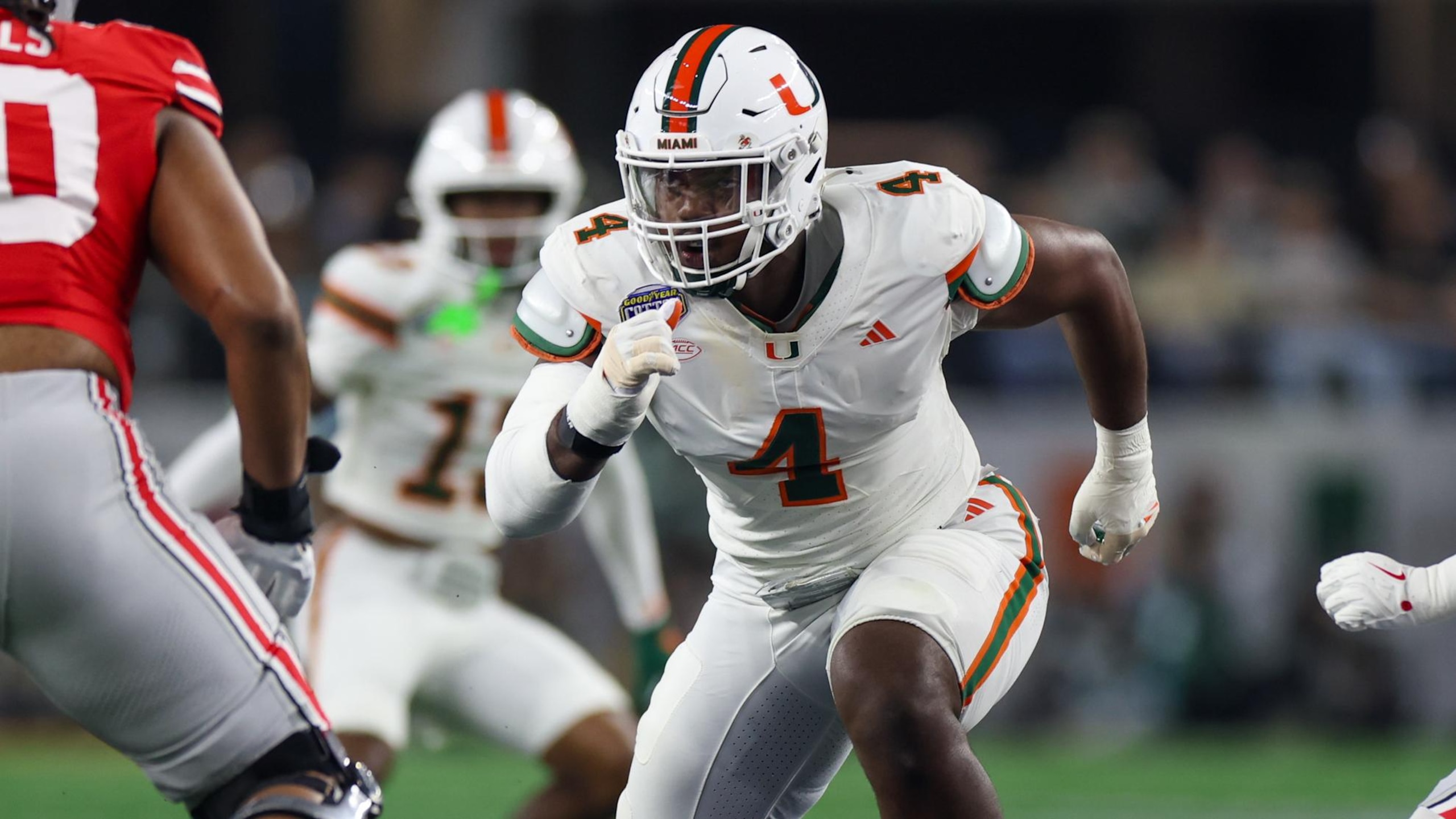 COLLEGE FOOTBALL: DEC 31 College Football Playoff Quarterfinal at the Goodyear Cotton Bowl Classic Miami vs Ohio State COLLEGE FOOTBALL: DEC 31 College Football Playoff Quarterfinal at the Goodyear Cotton Bowl Classic Miami vs Ohio State