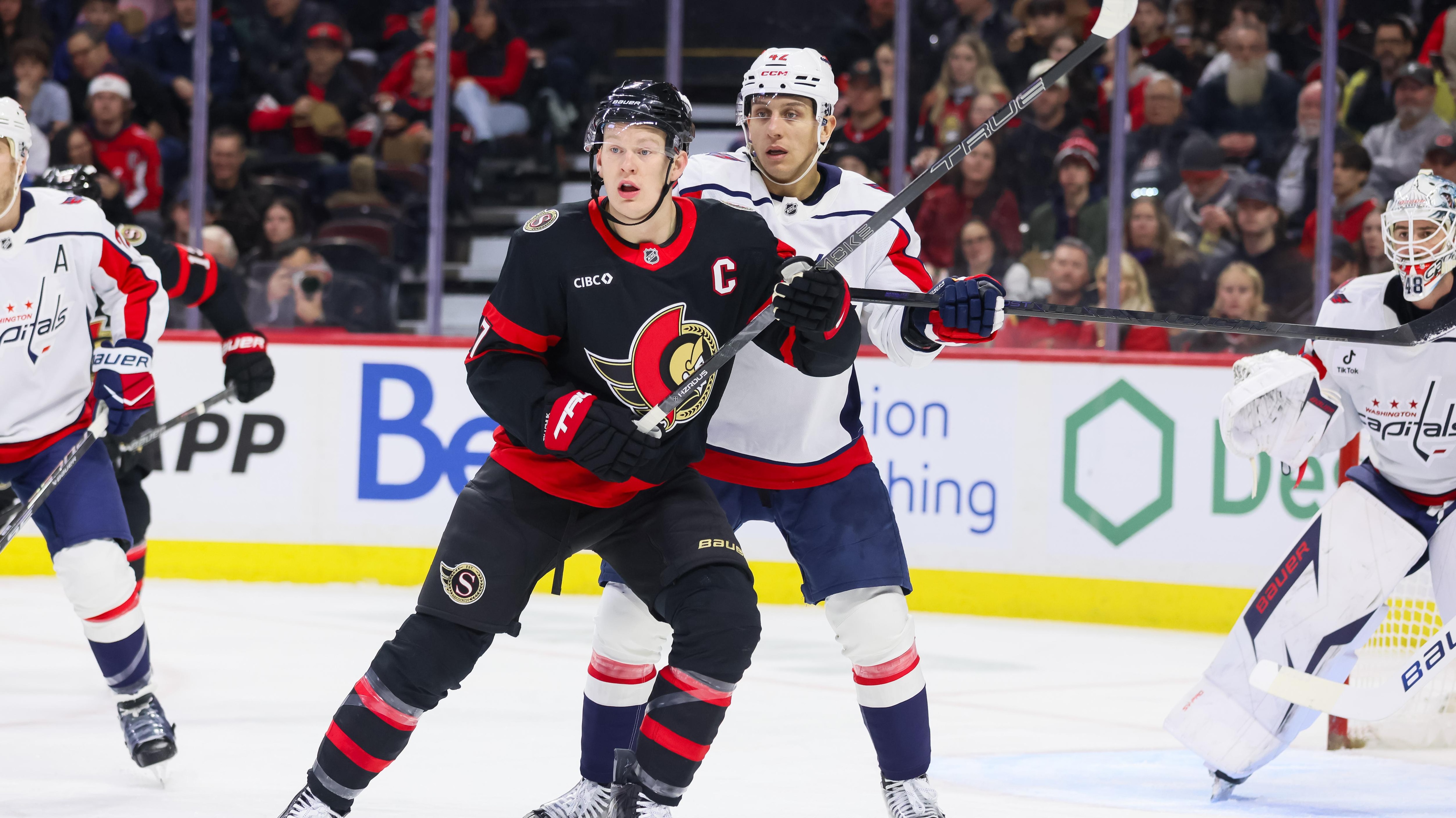 NHL: JAN 01 Capitals at Senators