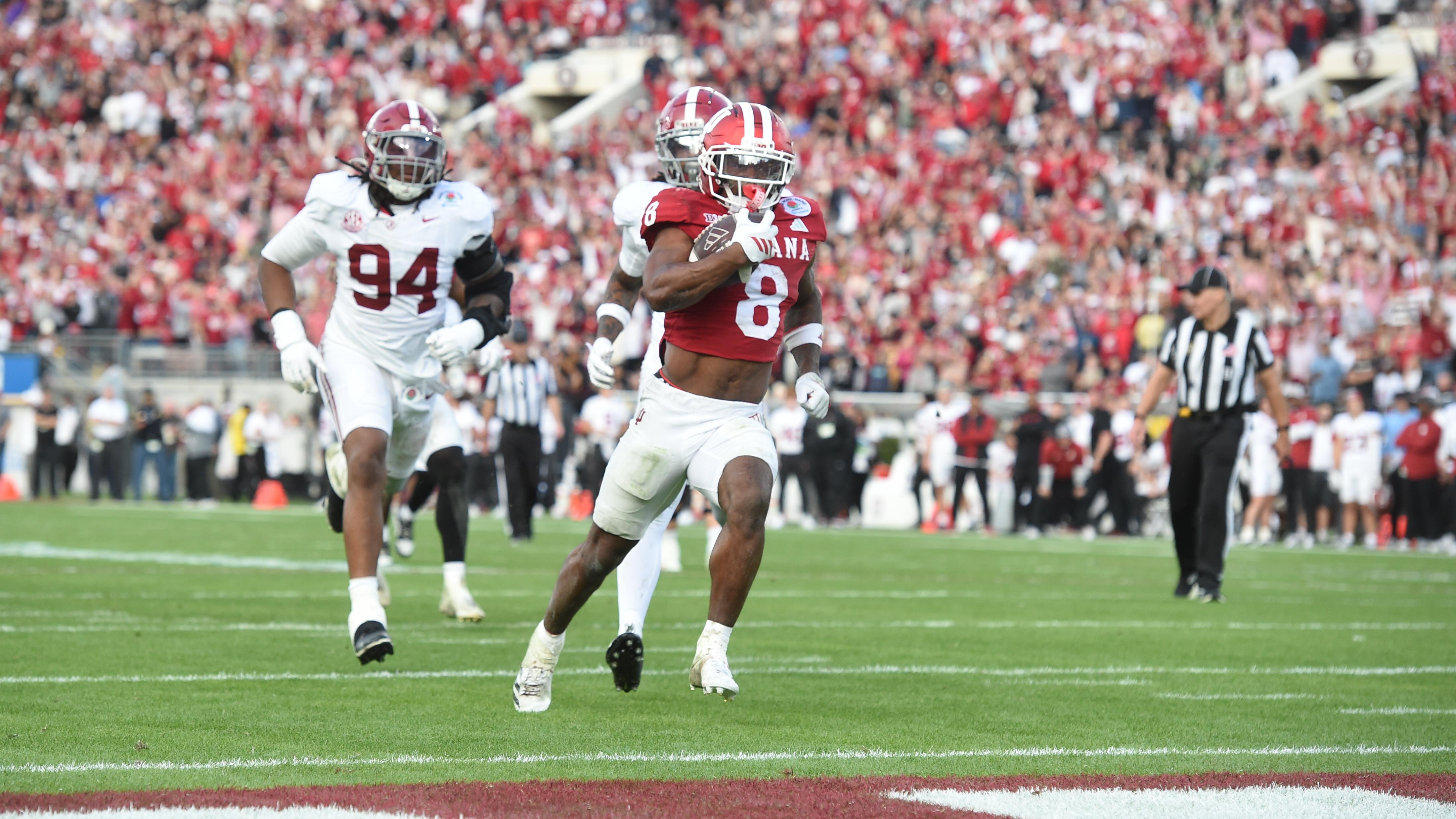 COLLEGE FOOTBALL: JAN 01 College Football Playoff Quarterfinal at the Rose Bowl Presented by Prudential Alabama vs Indiana