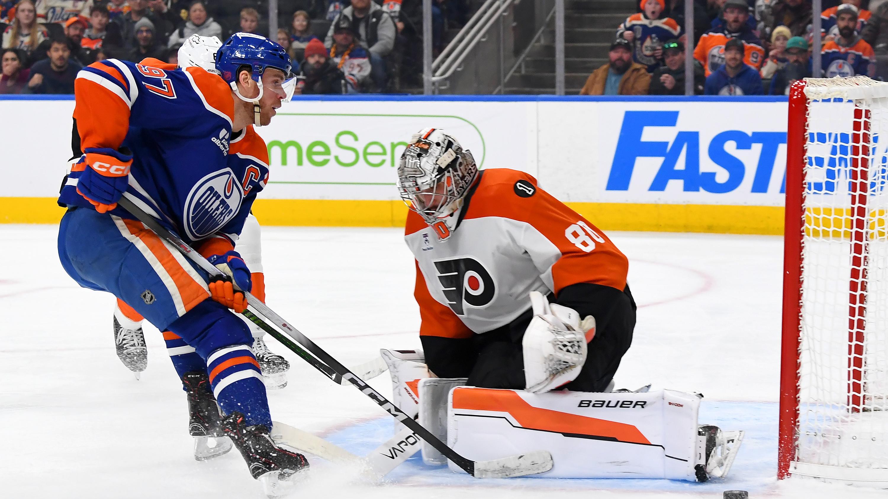 Philadelphia Flyers v Edmonton Oilers