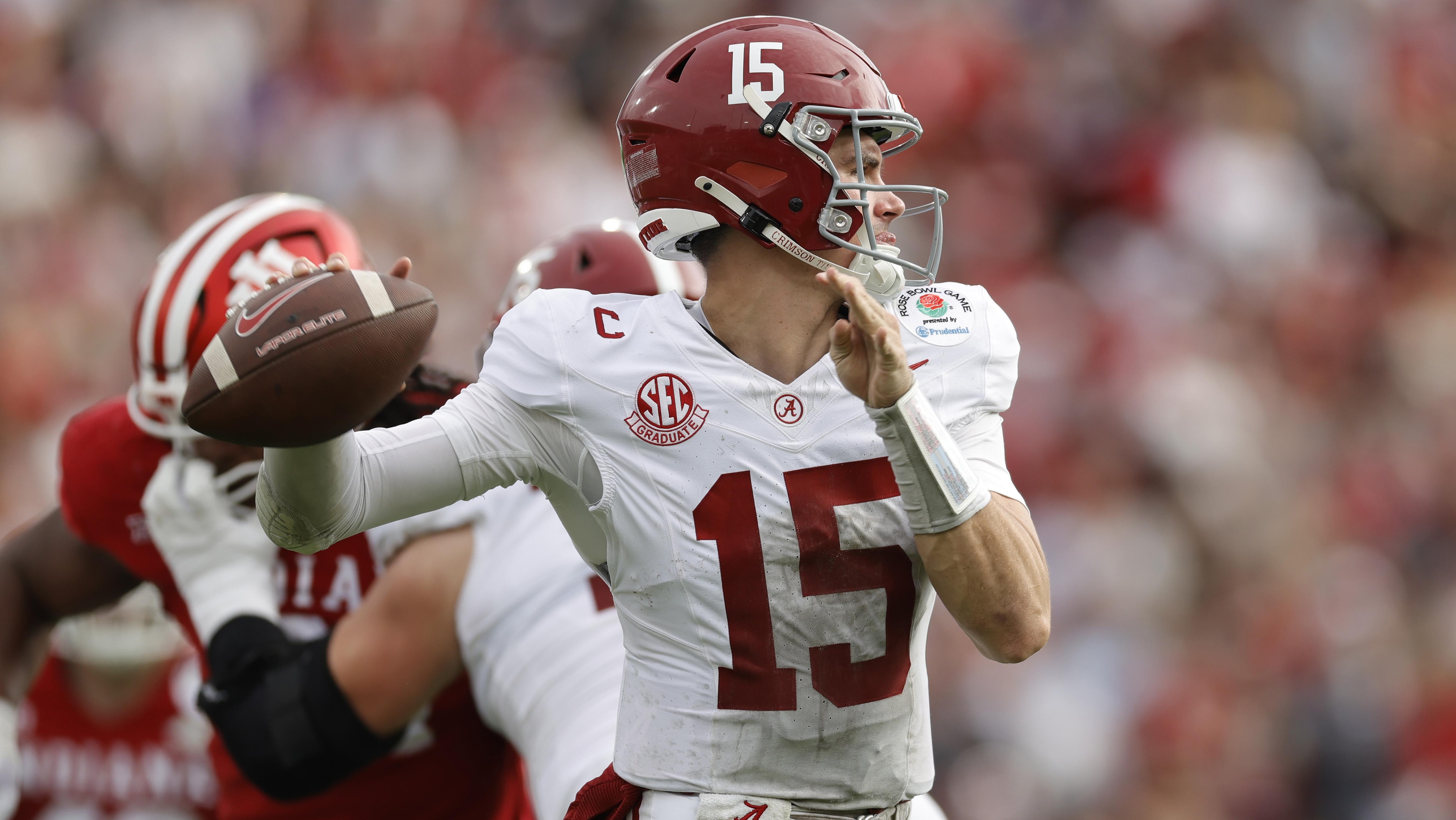 College Football Playoff Quarterfinal - Rose Bowl Presented by Prudential: Alabama v Indiana