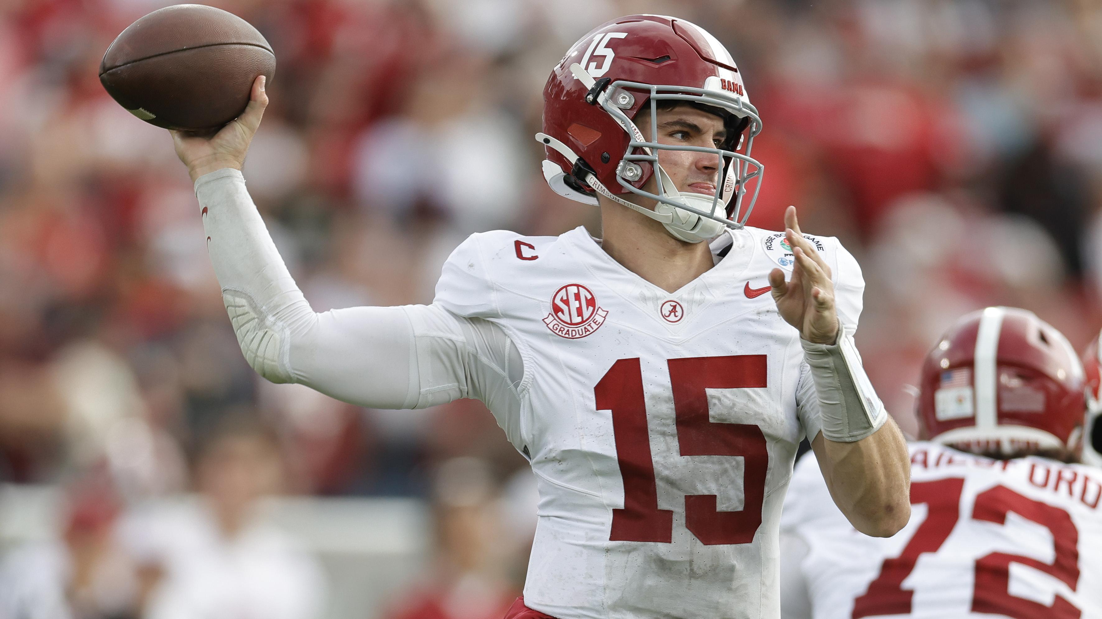 College Football Playoff Quarterfinal - Rose Bowl Presented by Prudential: Alabama v Indiana