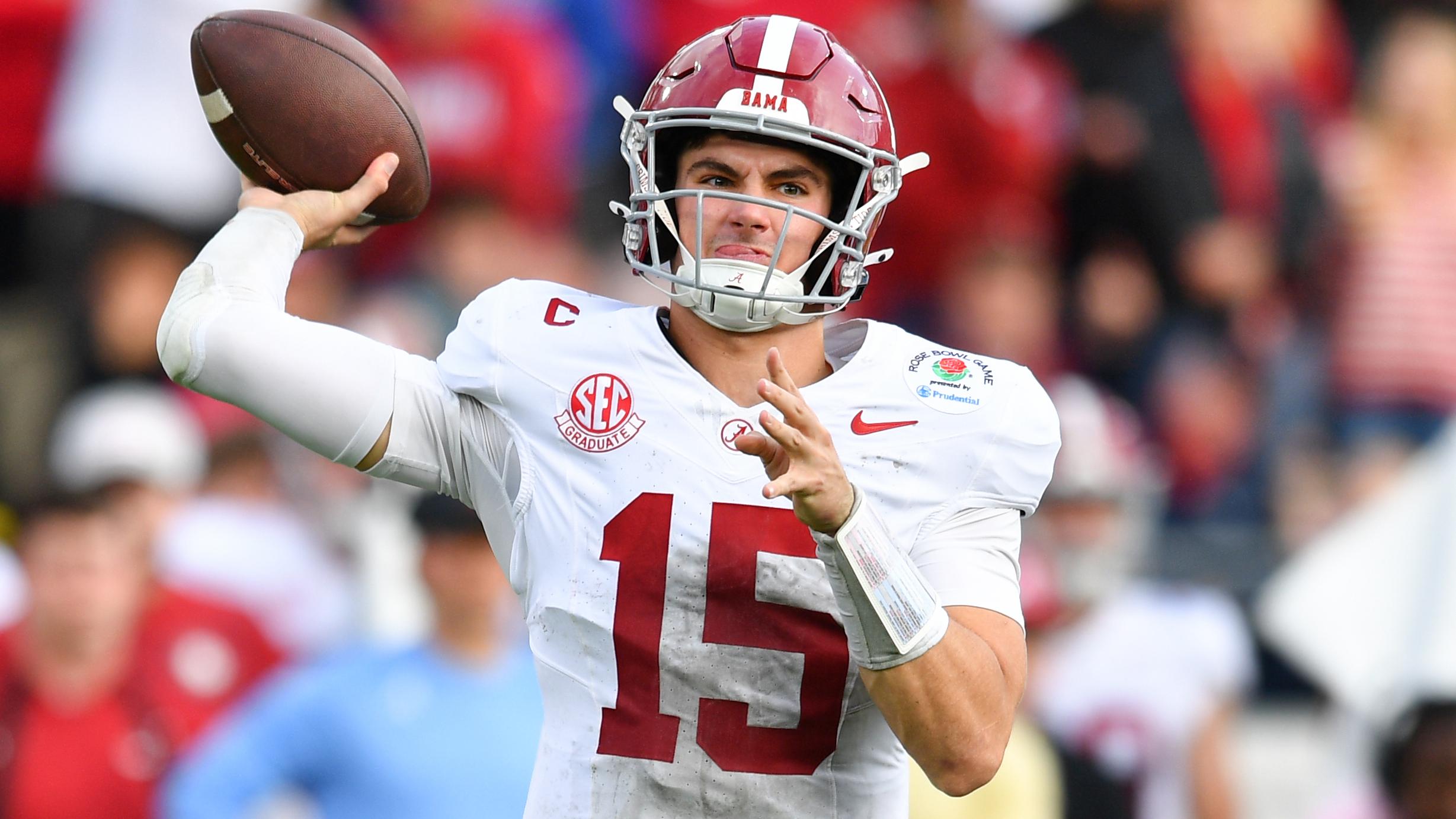 COLLEGE FOOTBALL: JAN 01 College Football Playoff Quarterfinal at the Rose Bowl Presented by Prudential Alabama vs Indiana