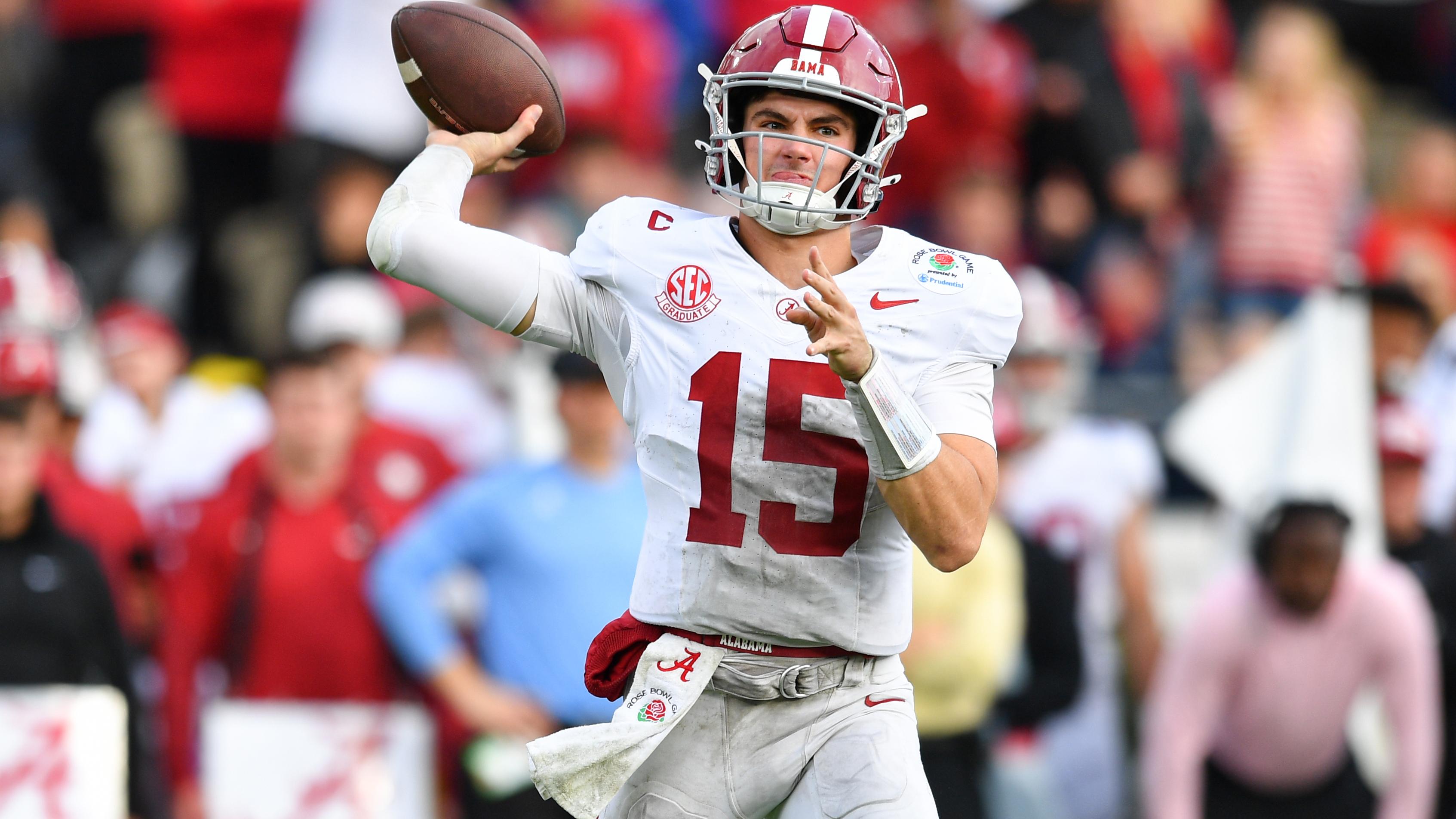 COLLEGE FOOTBALL: JAN 01 College Football Playoff Quarterfinal at the Rose Bowl Presented by Prudential Alabama vs Indiana