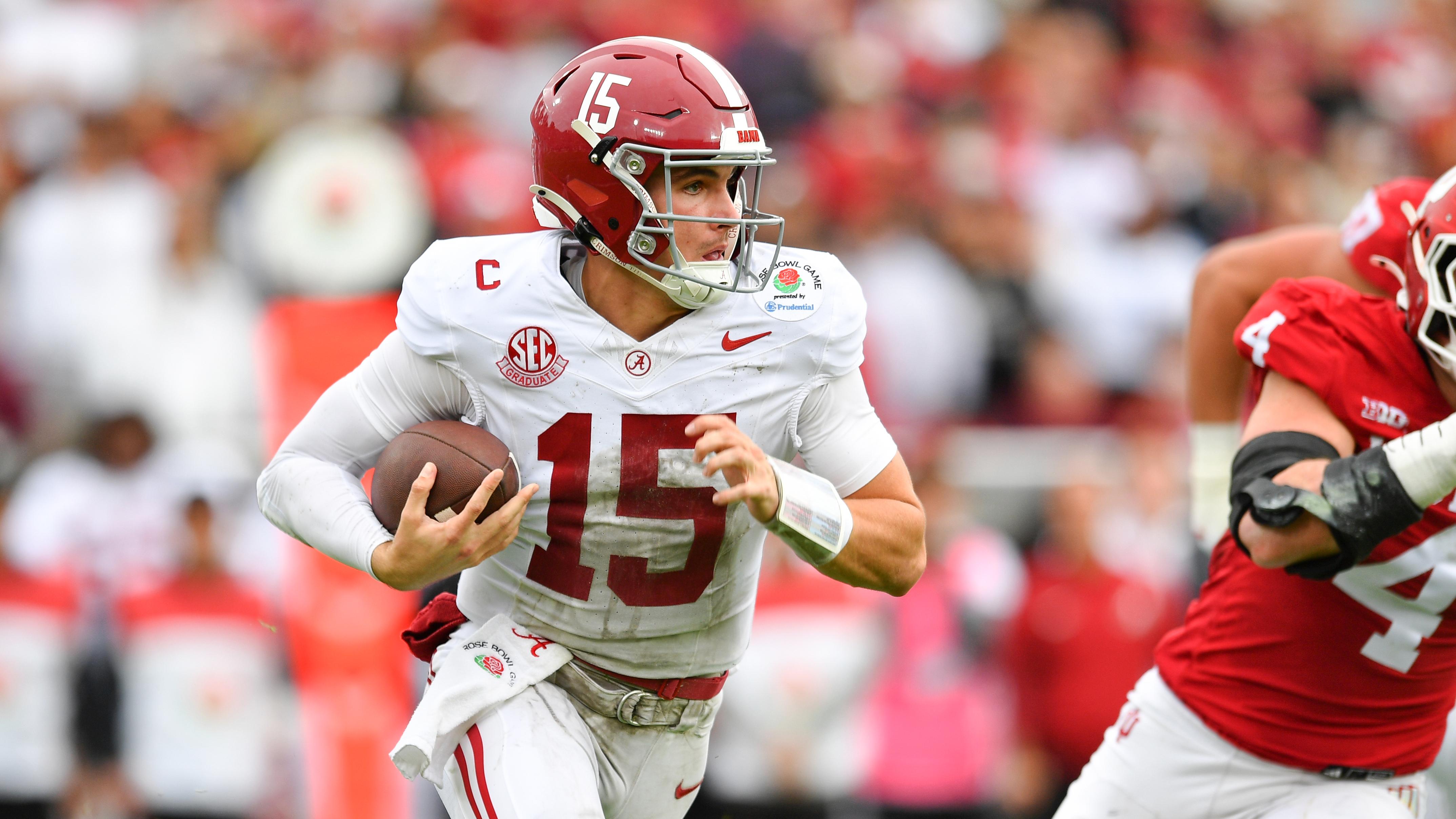 COLLEGE FOOTBALL: JAN 01 College Football Playoff Quarterfinal at the Rose Bowl Presented by Prudential Alabama vs Indiana