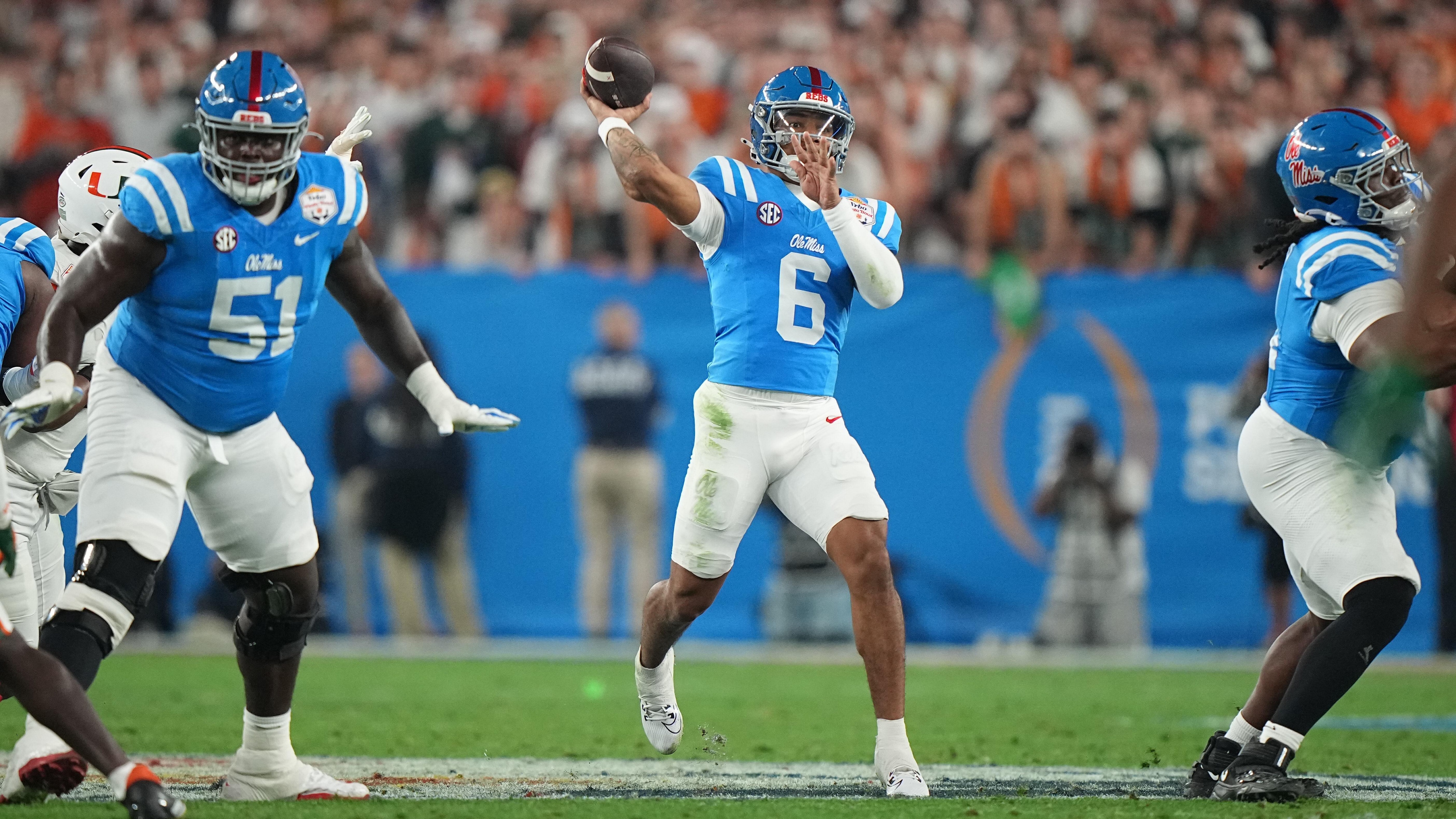 University of Miami vs University of Mississippi, 2026 CFP National Semifinal