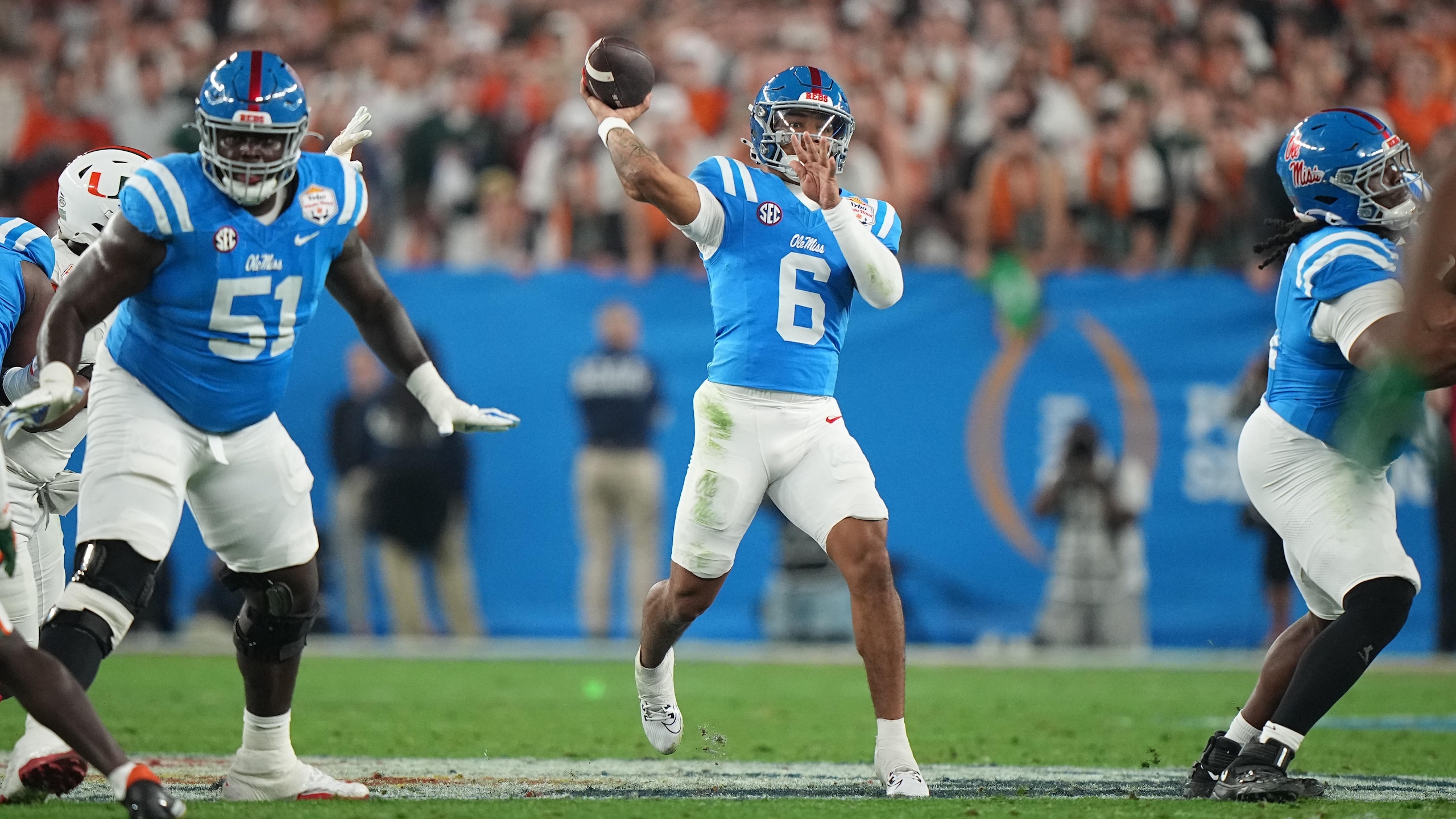 University of Miami vs University of Mississippi, 2026 CFP National Semifinal